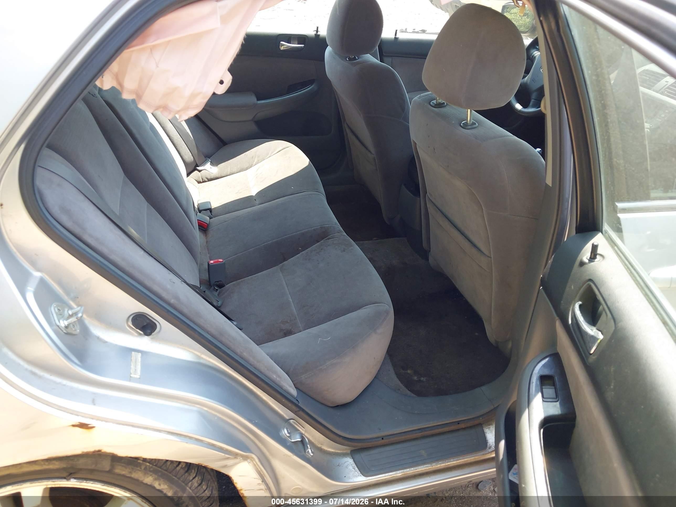 2007 Honda Accord 2.4 Se Silver vin: JHMCM56337C009735