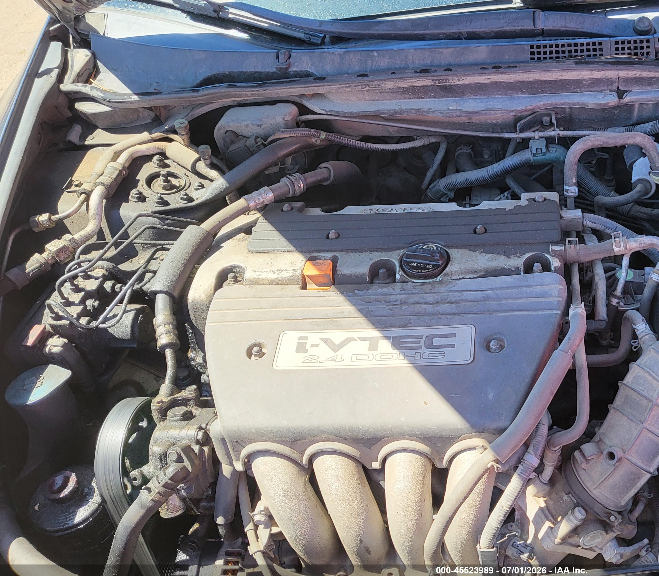 2007 Honda Accord 2.4 Se vin: JHMCM56337C011369
