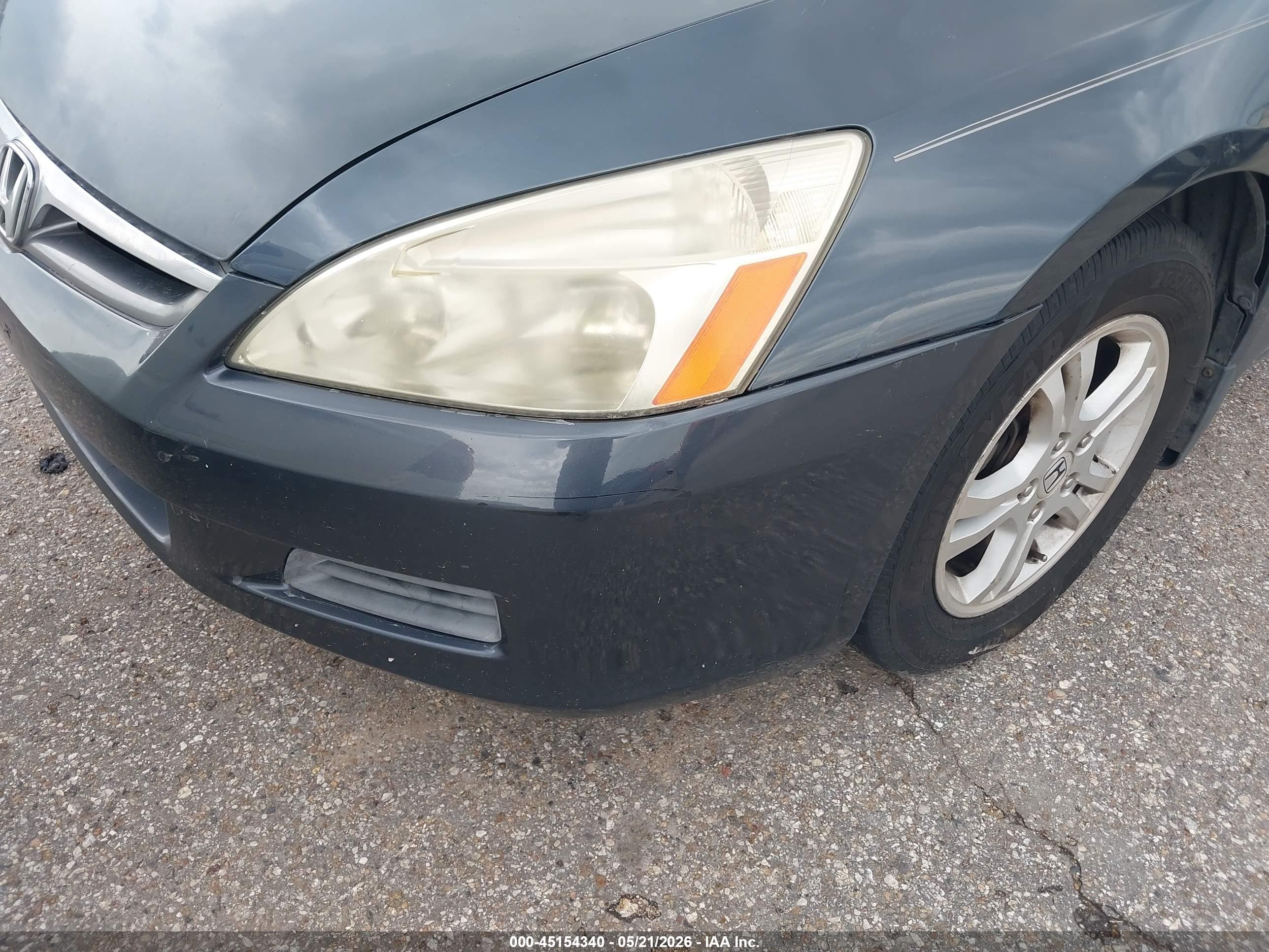 2007 Honda Accord 2.4 Se Light Blue vin: JHMCM56337C017303
