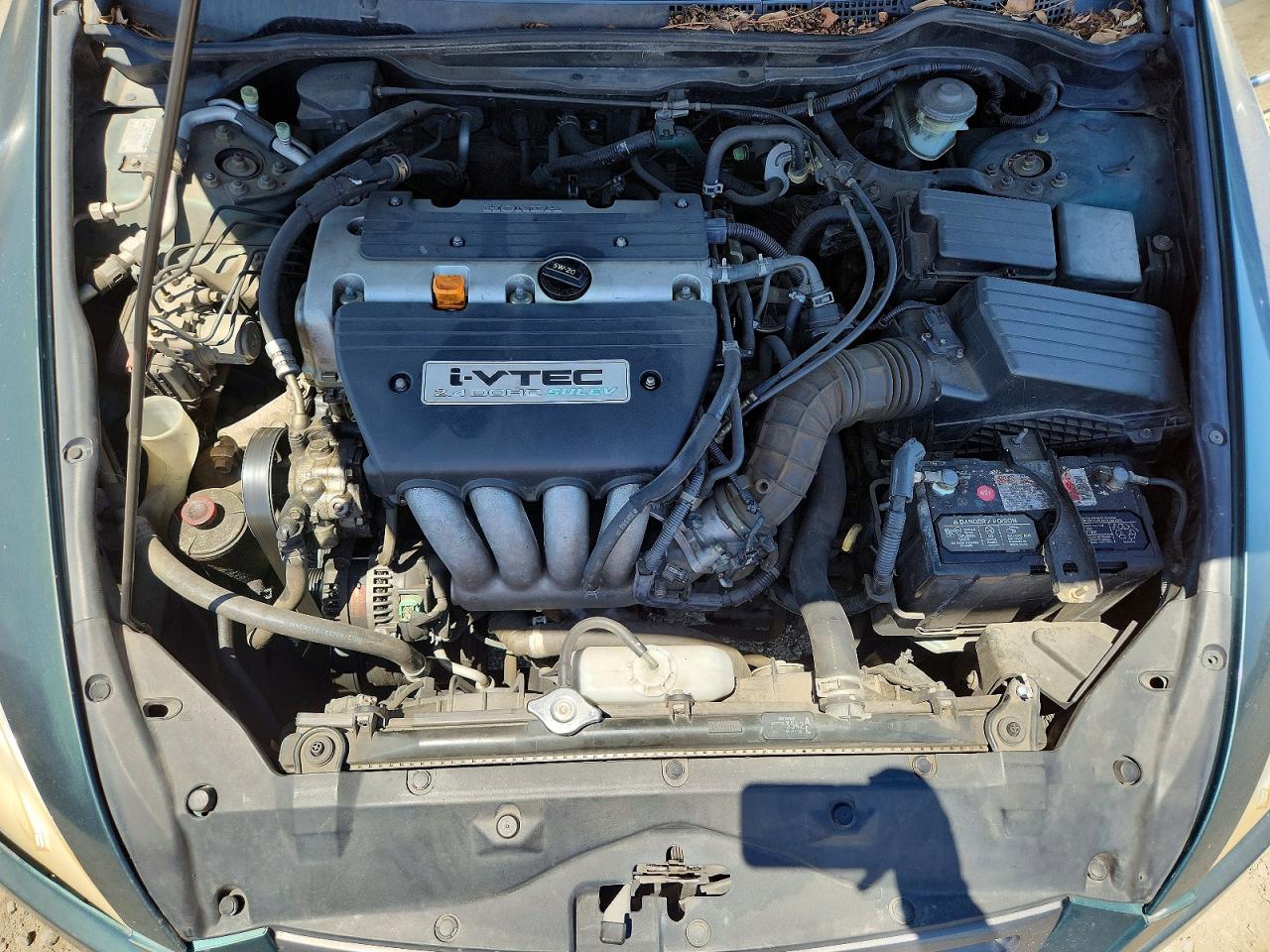 2003 Honda Accord Lx Green vin: JHMCM56343C023833