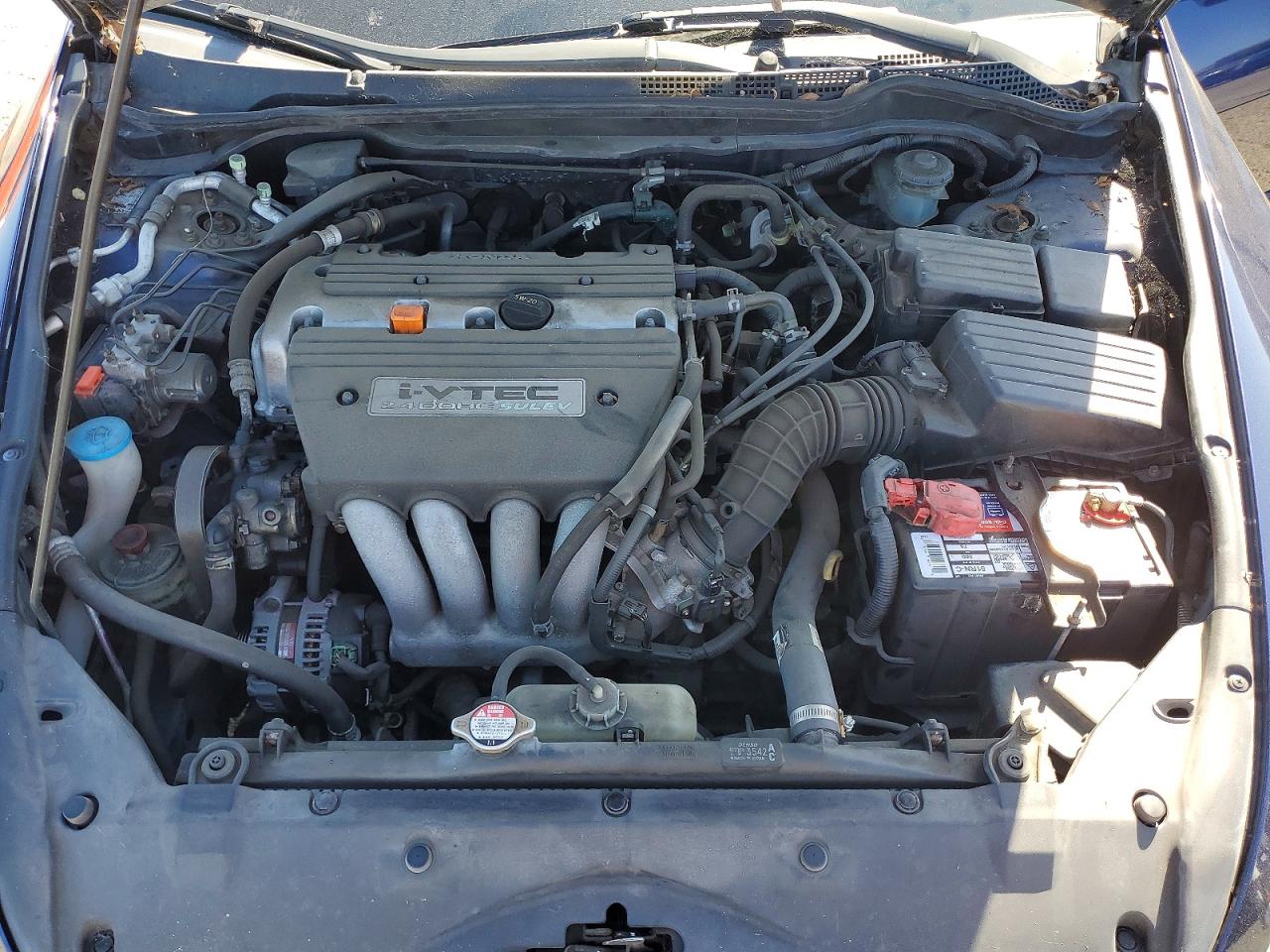 2003 Honda Accord Lx Blue vin: JHMCM56343C029423