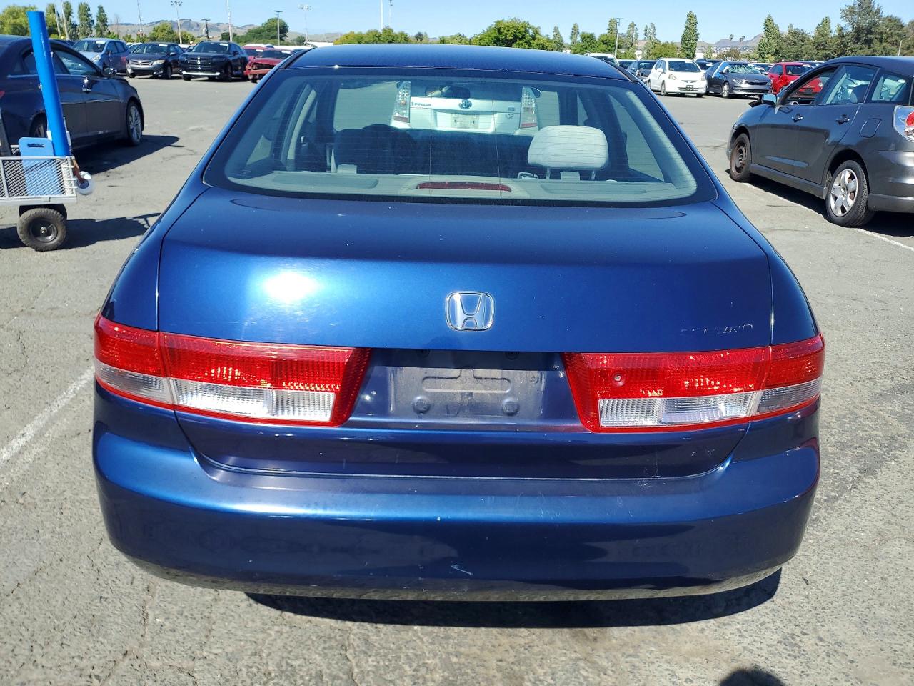 2003 Honda Accord Lx Blue vin: JHMCM56343C029423