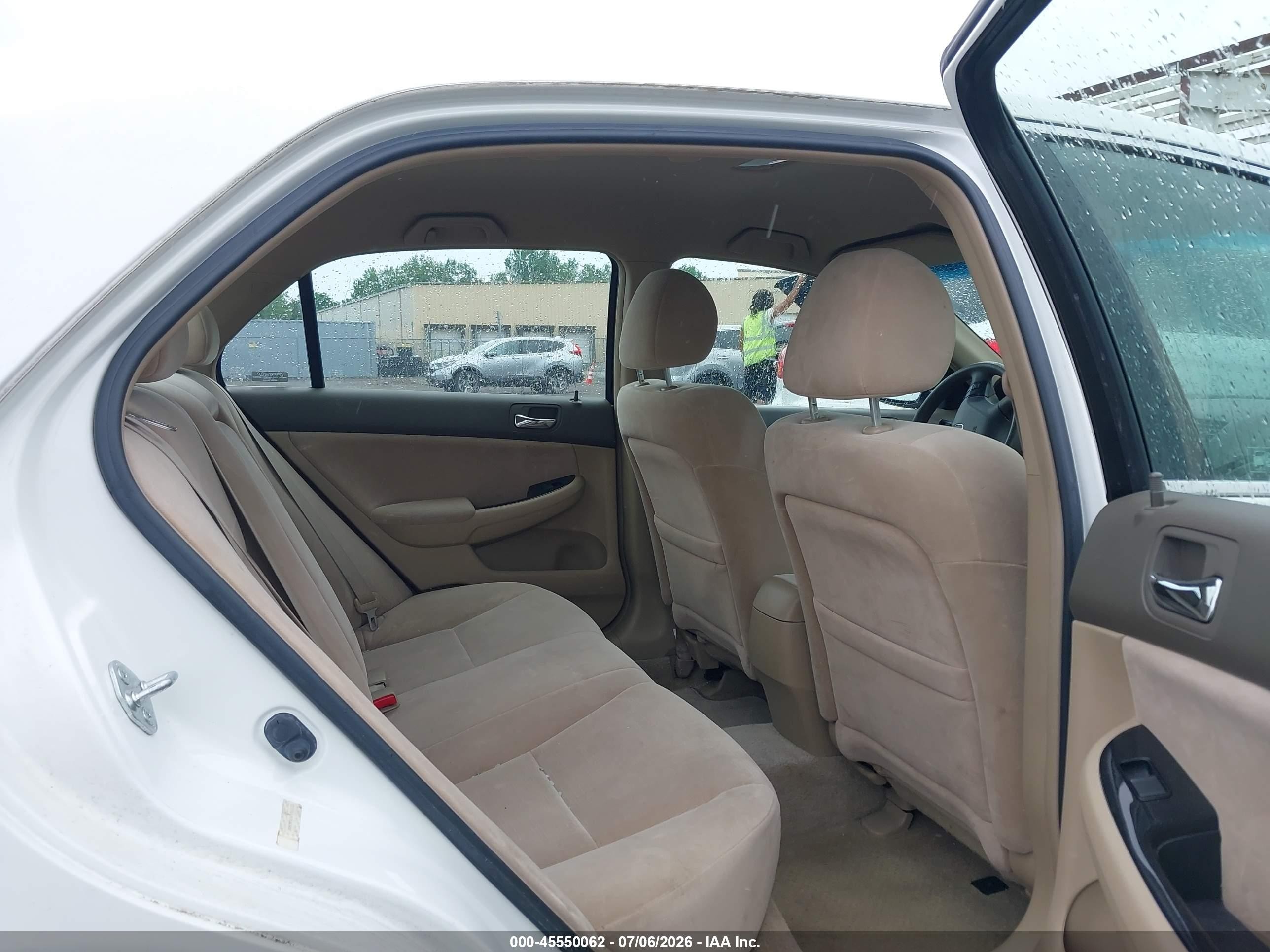 2007 Honda Accord 2.4 Se Белый vin: JHMCM56347C012322