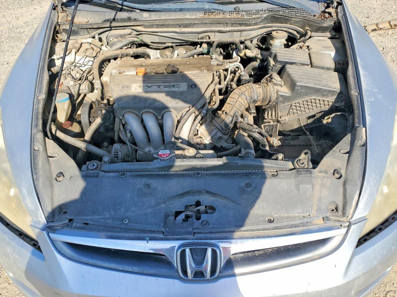 2007 Honda Accord Se Silver vin: JHMCM56347C017634