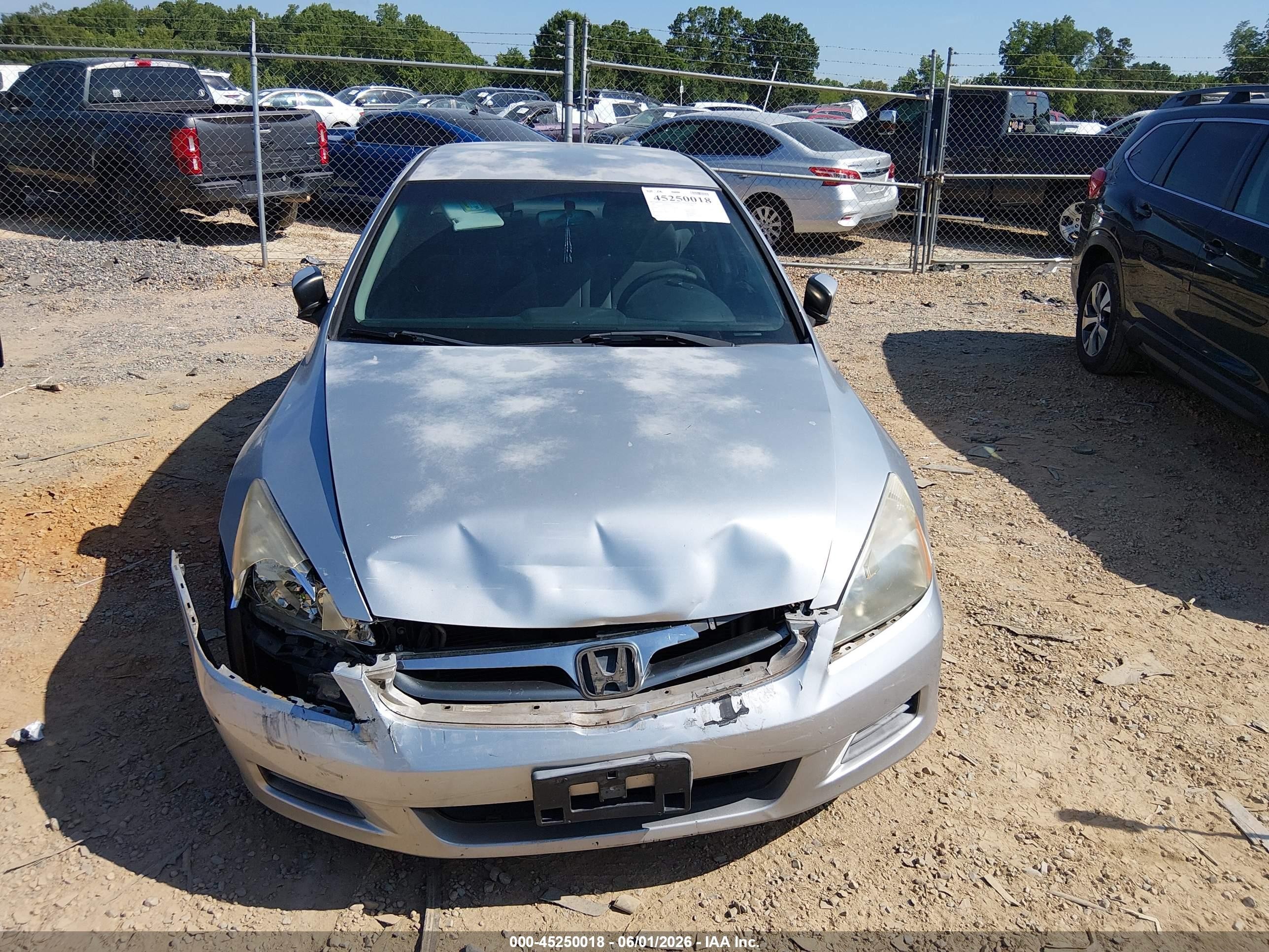 2007 Honda Accord 2.4 Se Silver vin: JHMCM56357C016945