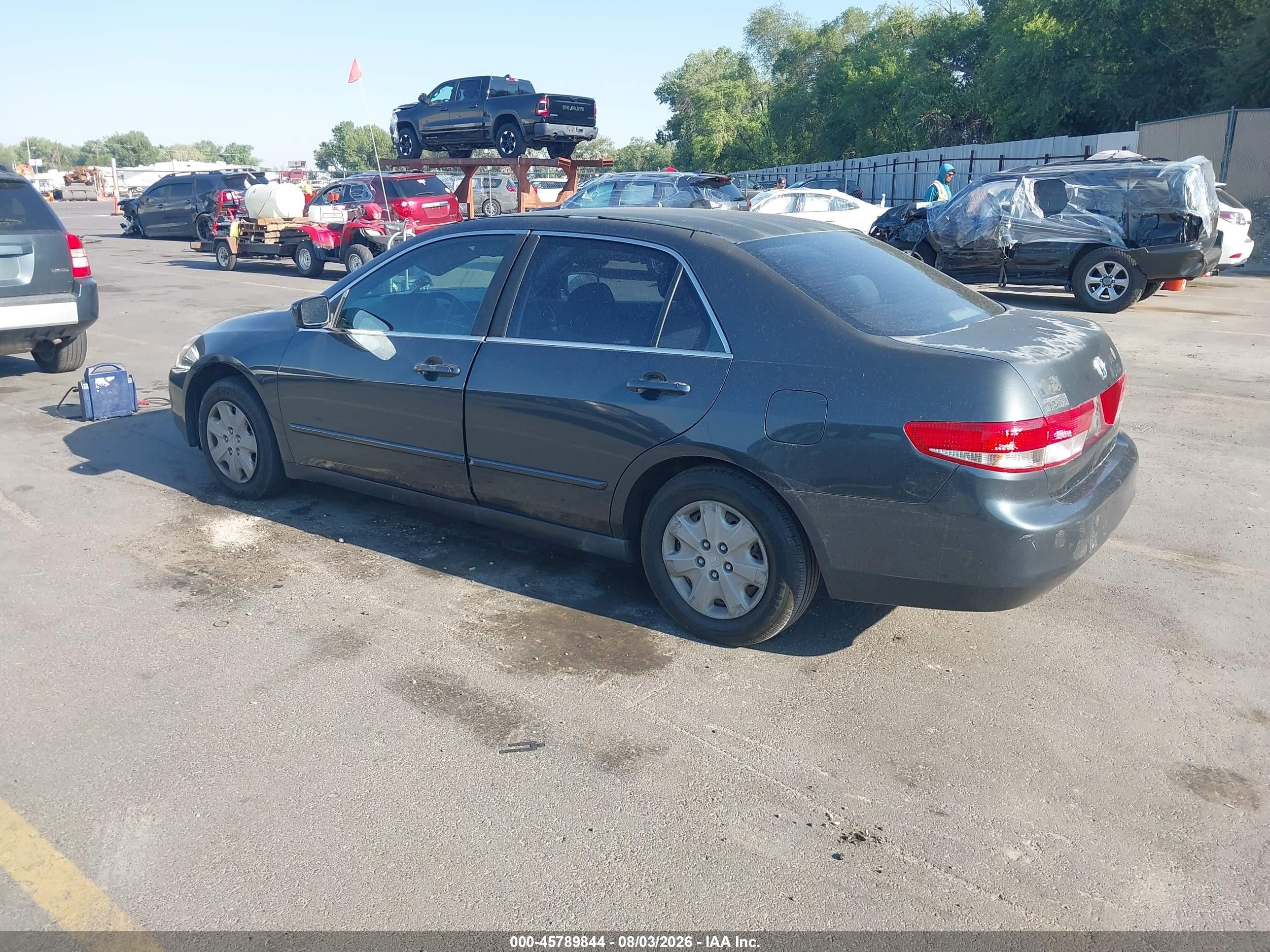 2003 Honda Accord 2.4 Lx Серый vin: JHMCM56363C019170