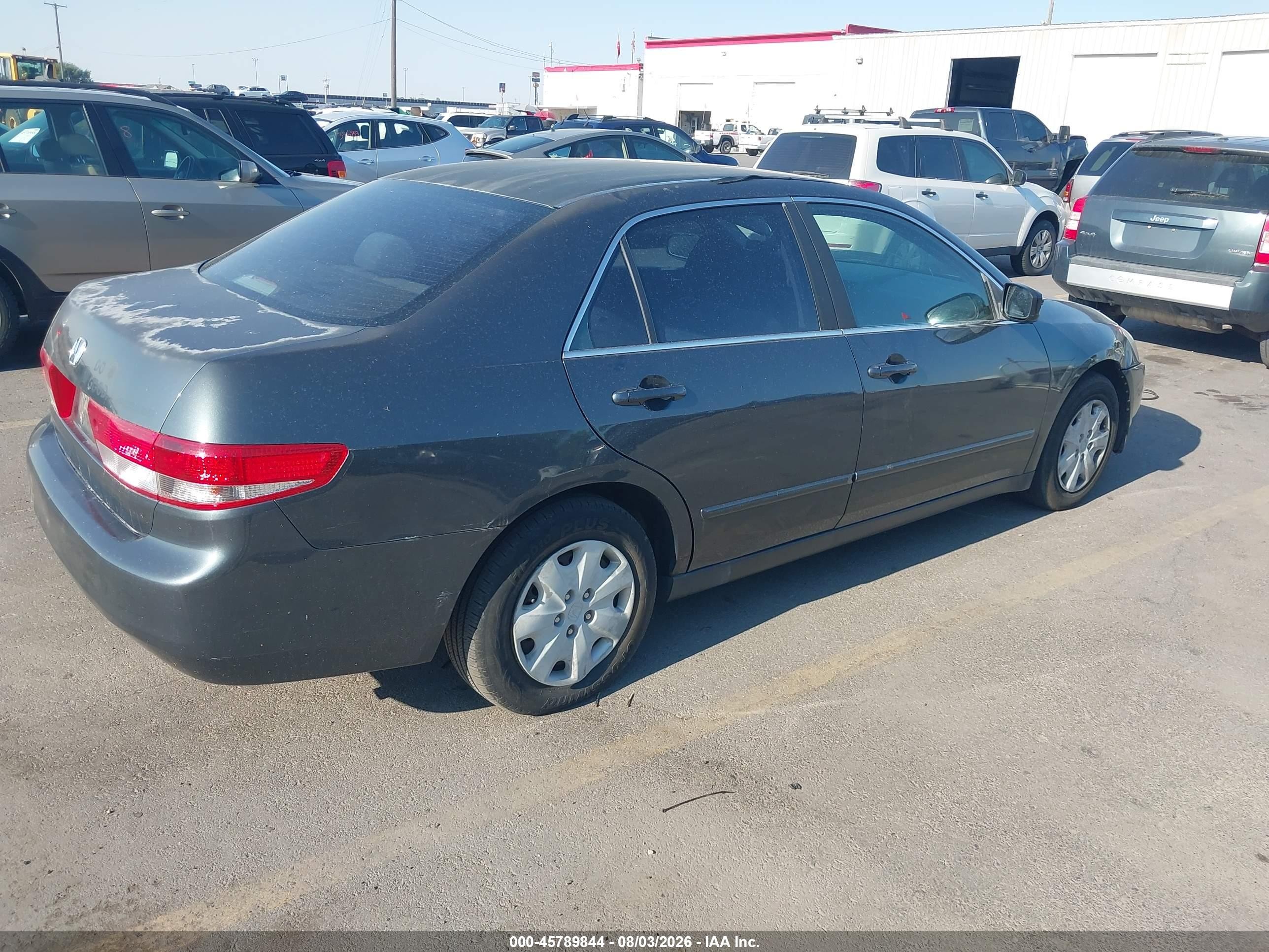 2003 Honda Accord 2.4 Lx Серый vin: JHMCM56363C019170
