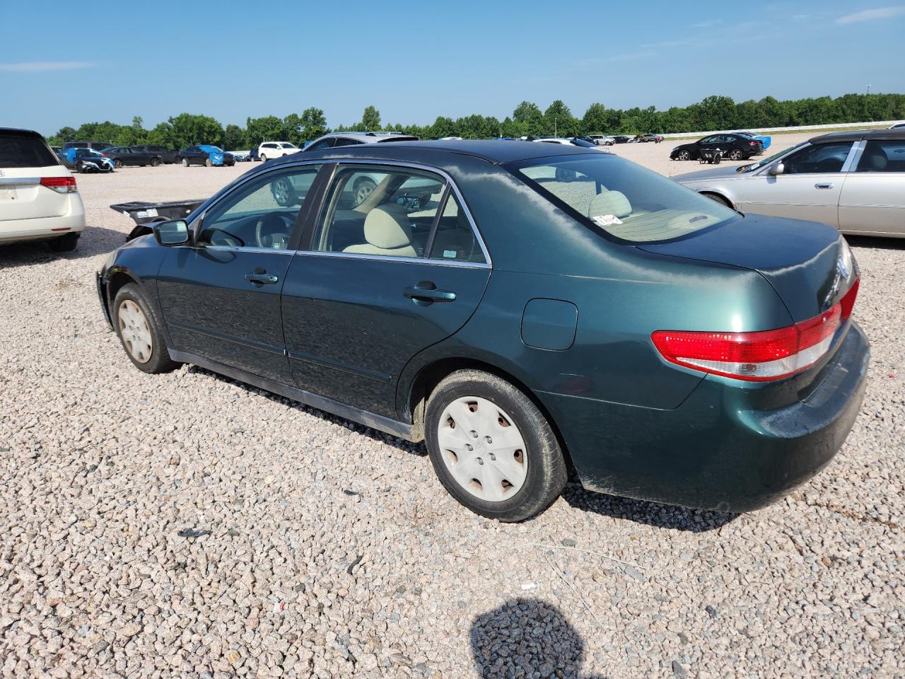 2003 Honda Accord Lx Green vin: JHMCM56363C030816