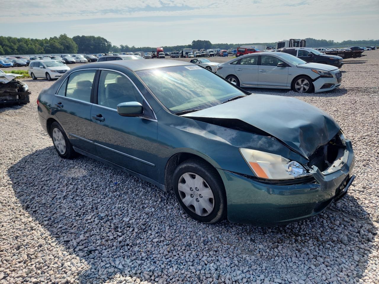 2003 Honda Accord Lx Green vin: JHMCM56363C030816