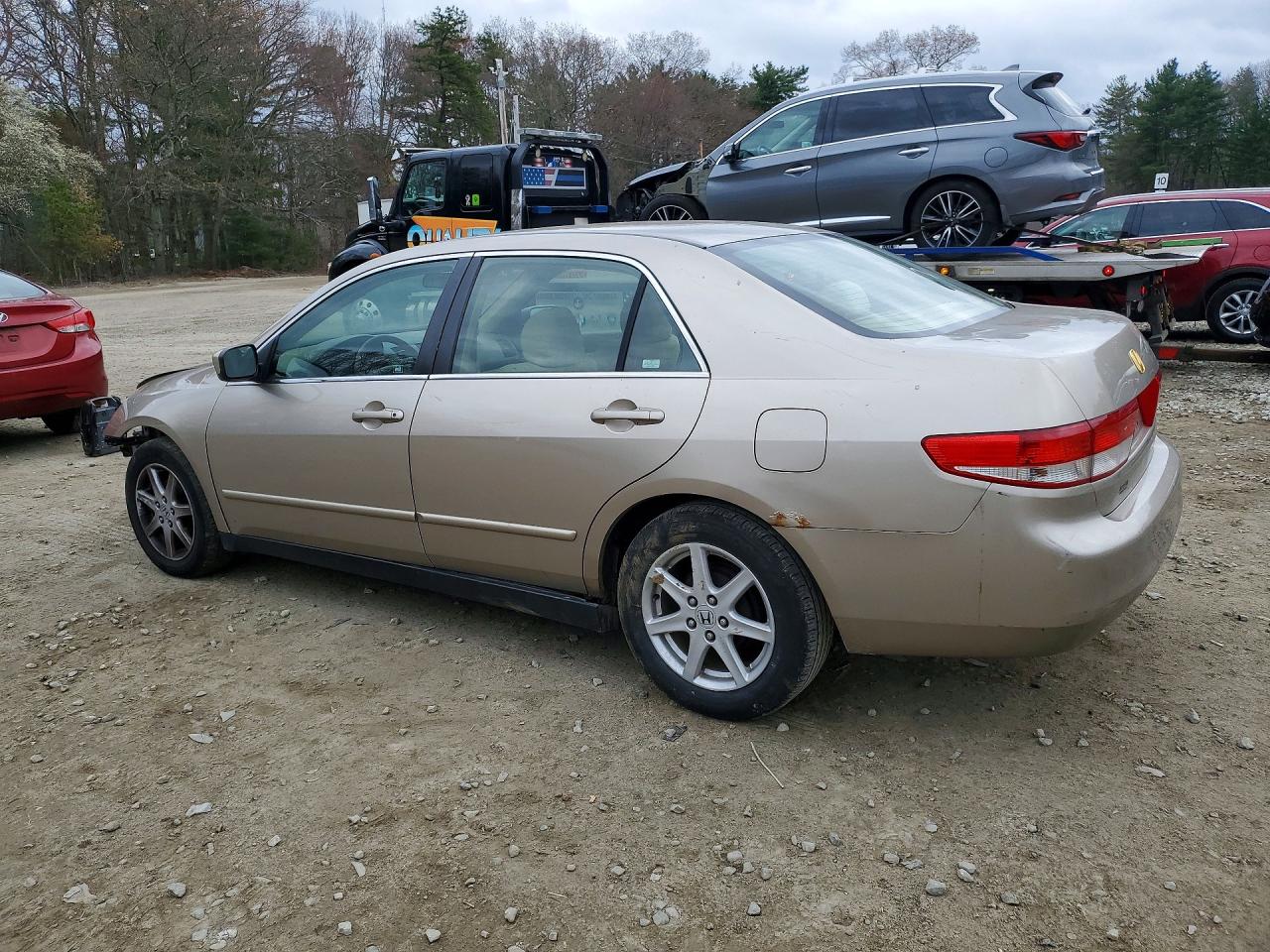 2003 Honda Accord Lx Silver vin: JHMCM56363C031710