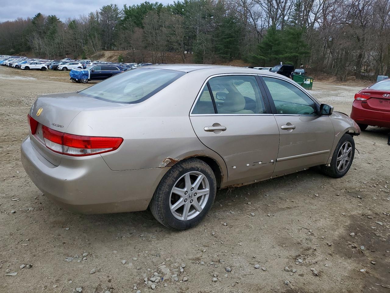 2003 Honda Accord Lx Silver vin: JHMCM56363C031710