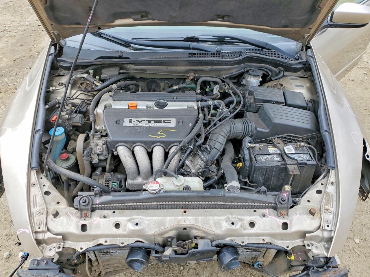 2003 Honda Accord Lx Silver vin: JHMCM56363C031710