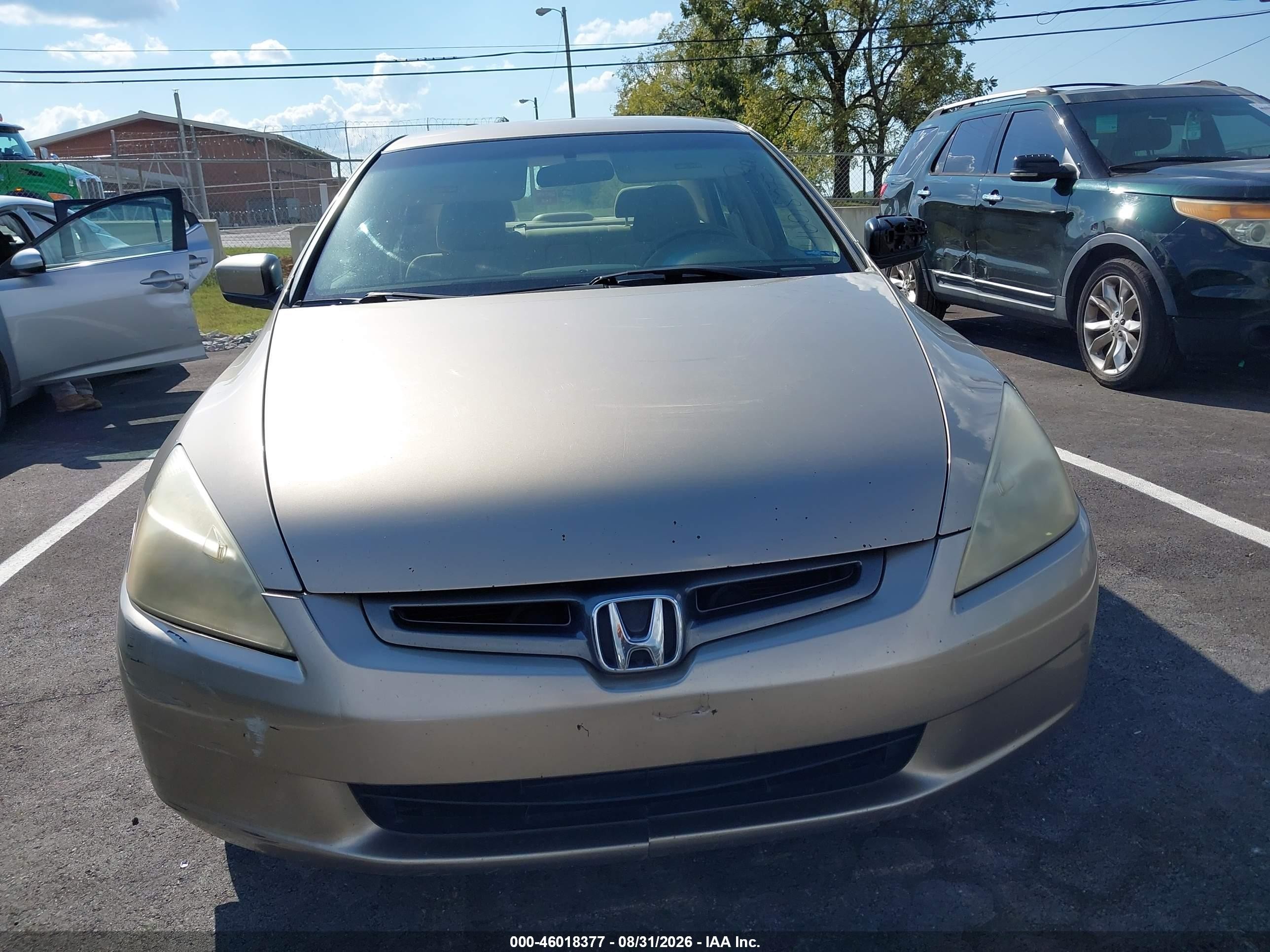 2004 Honda Accord 2.4 Lx Tan vin: JHMCM56364C001091