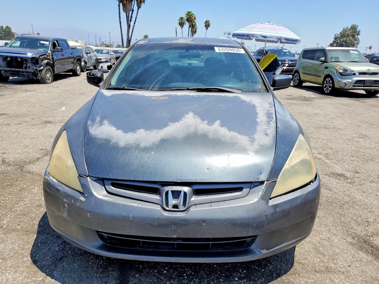2004 Honda Accord Lx Серый vin: JHMCM56364C010292