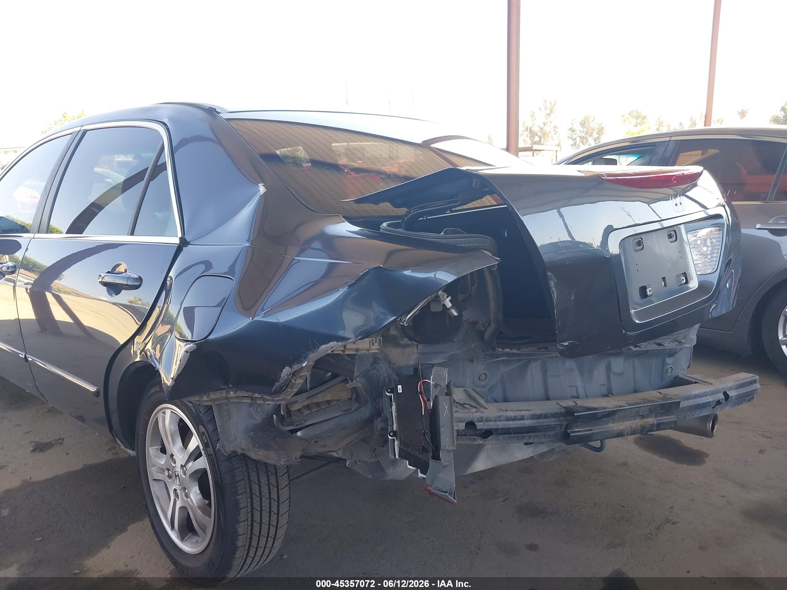 2007 Honda Accord 2.4 Se Navy vin: JHMCM56367C007607