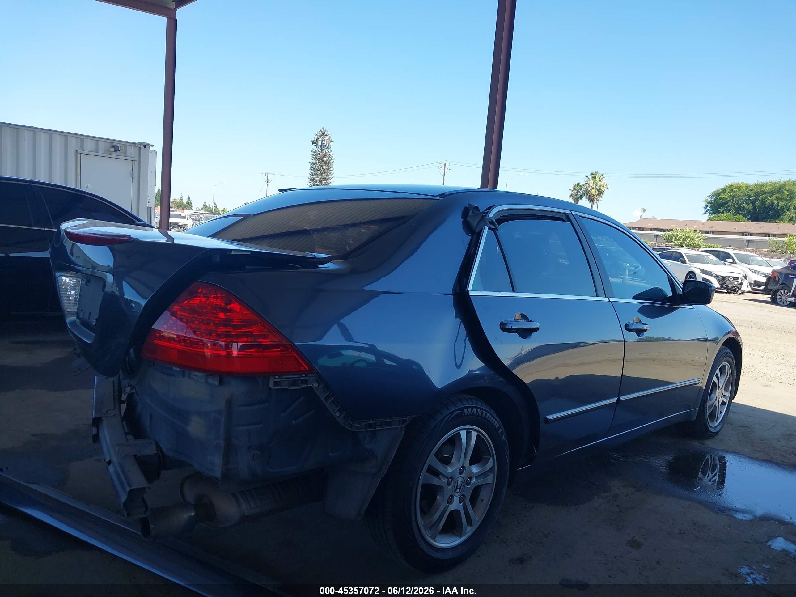 2007 Honda Accord 2.4 Se Navy vin: JHMCM56367C007607