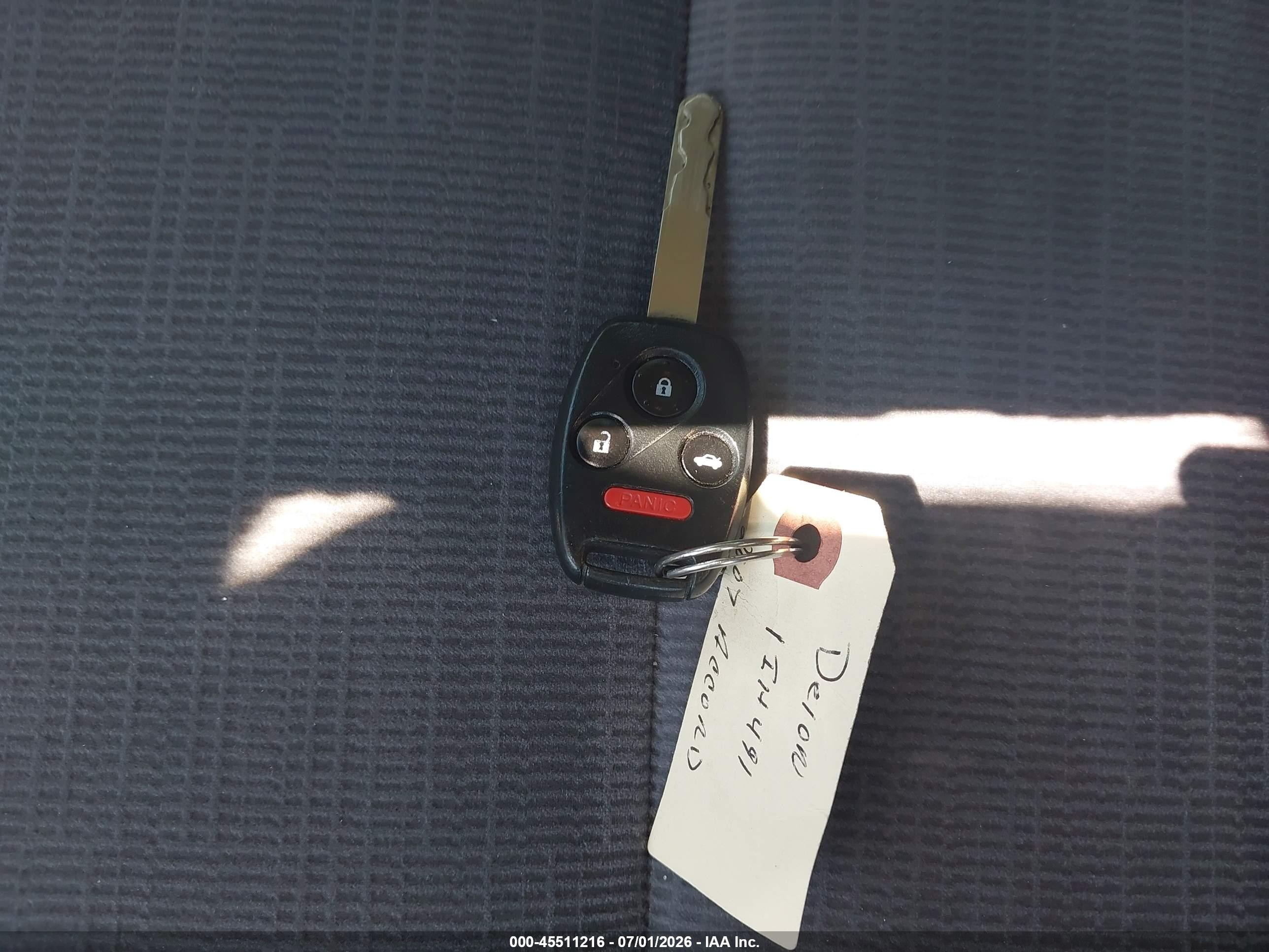 2007 Honda Accord 2.4 Se Silver vin: JHMCM56367C012810