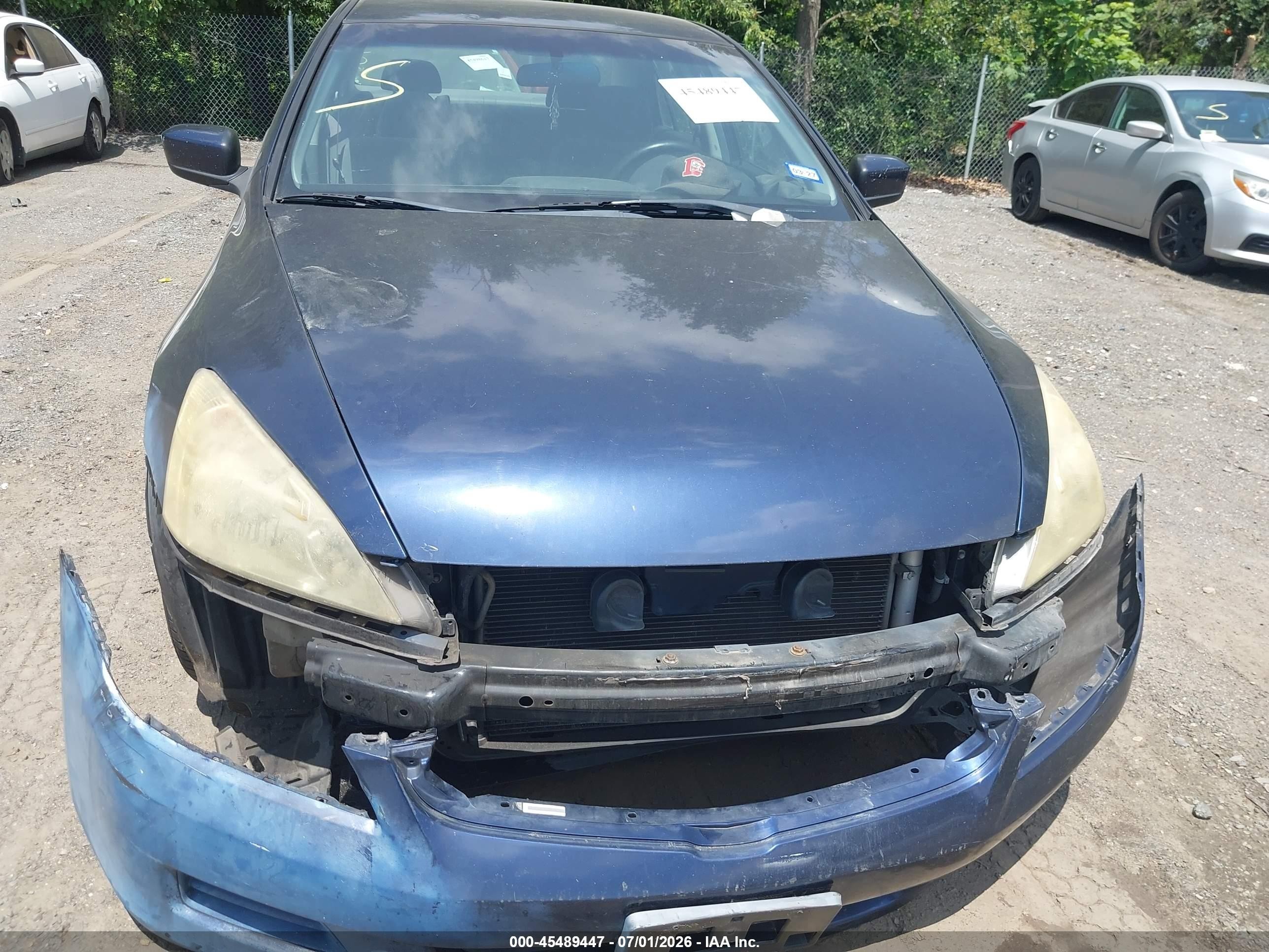 2007 Honda Accord 2.4 Se Blue vin: JHMCM56367C014718