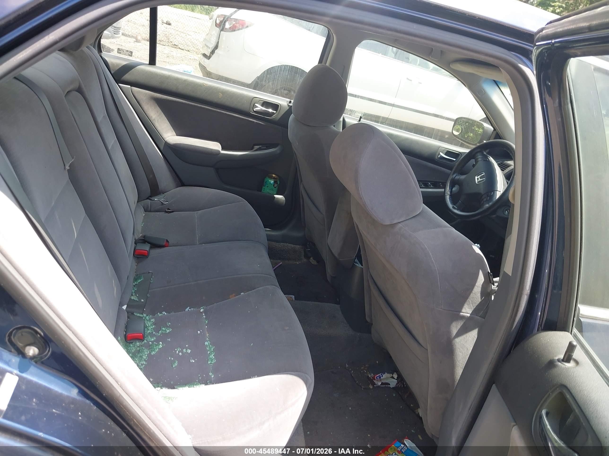2007 Honda Accord 2.4 Se Blue vin: JHMCM56367C014718