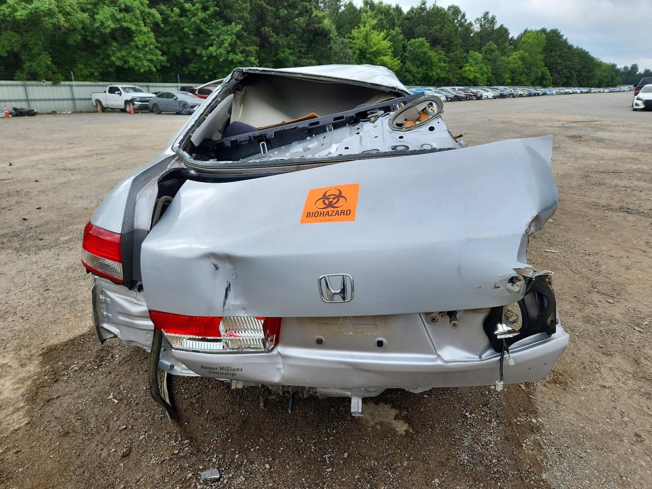 2003 Honda Accord Lx Silver vin: JHMCM56373C007335