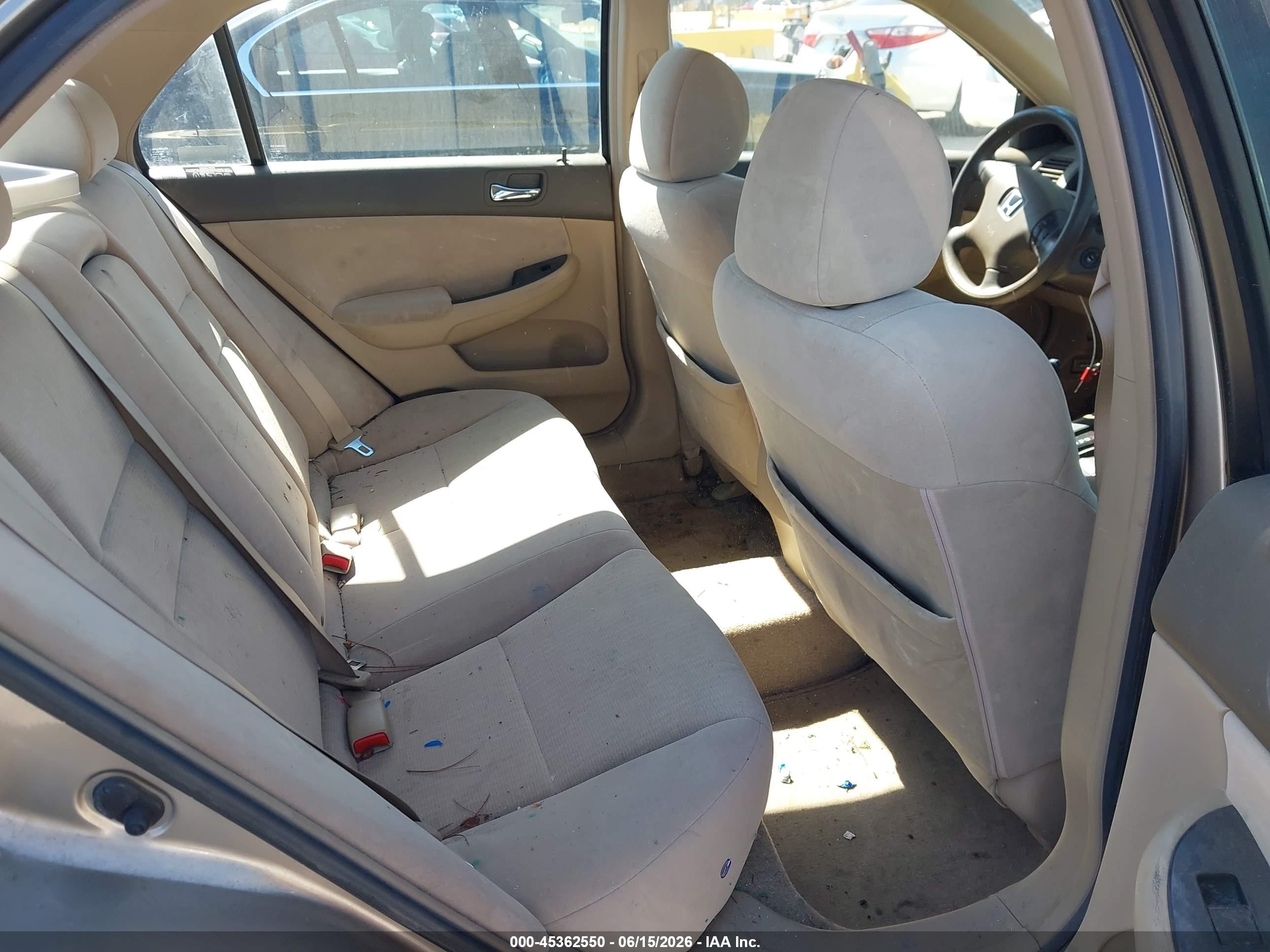 2003 Honda Accord 2.4 Lx Gold vin: JHMCM56373C019727