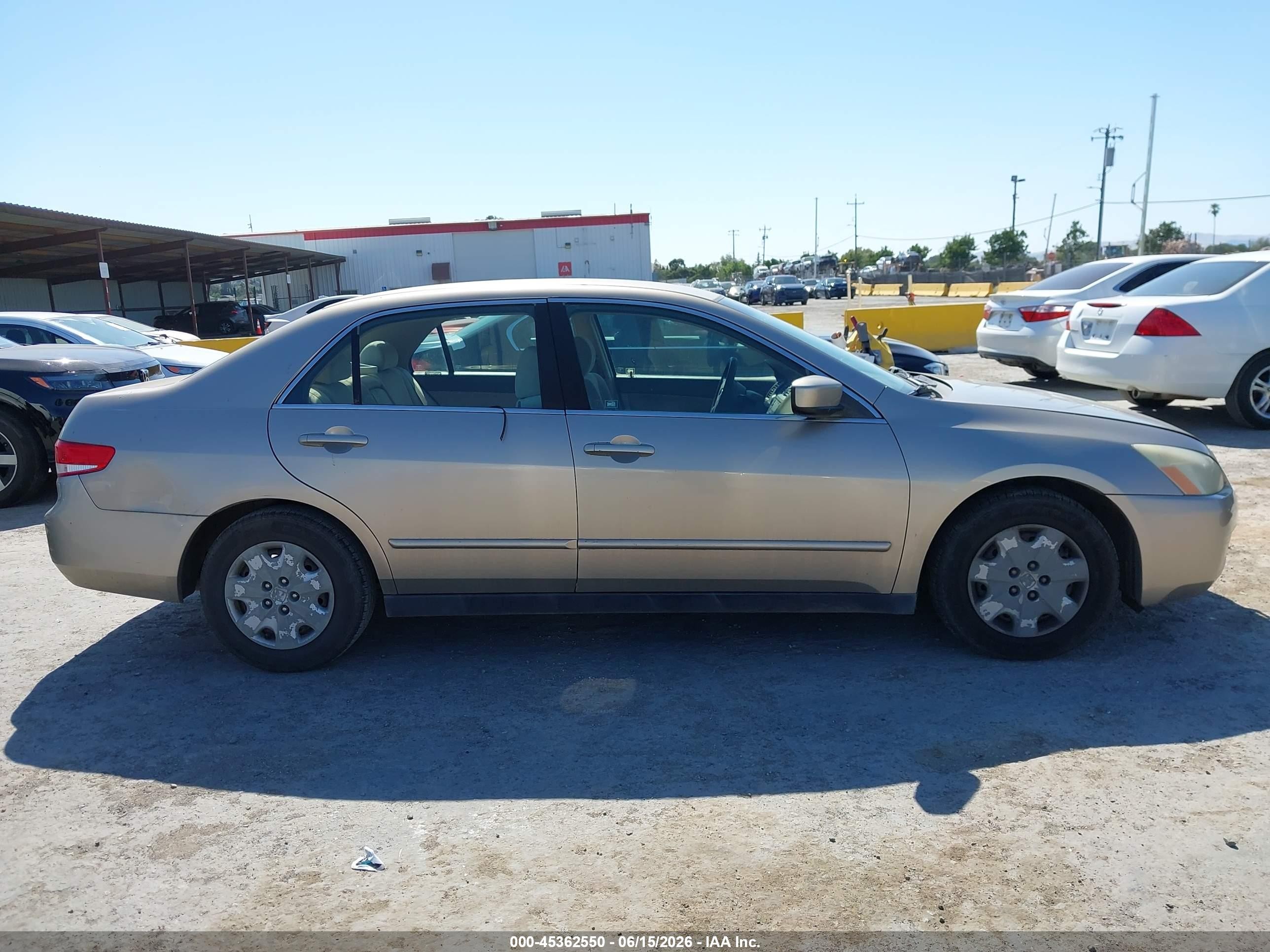 2003 Honda Accord 2.4 Lx Gold vin: JHMCM56373C019727