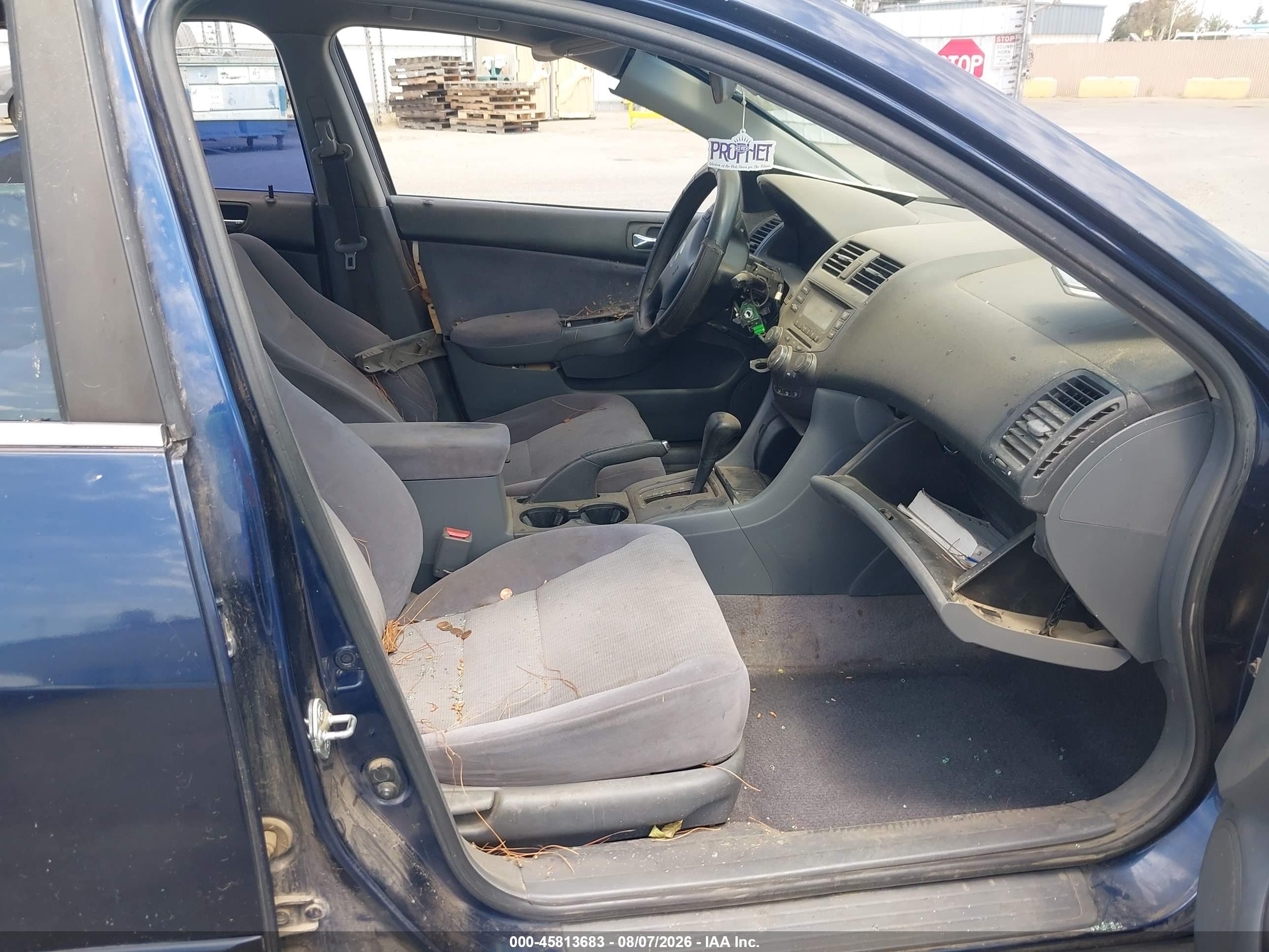 2003 Honda Accord Sdn Lx Blue vin: JHMCM56373C039637