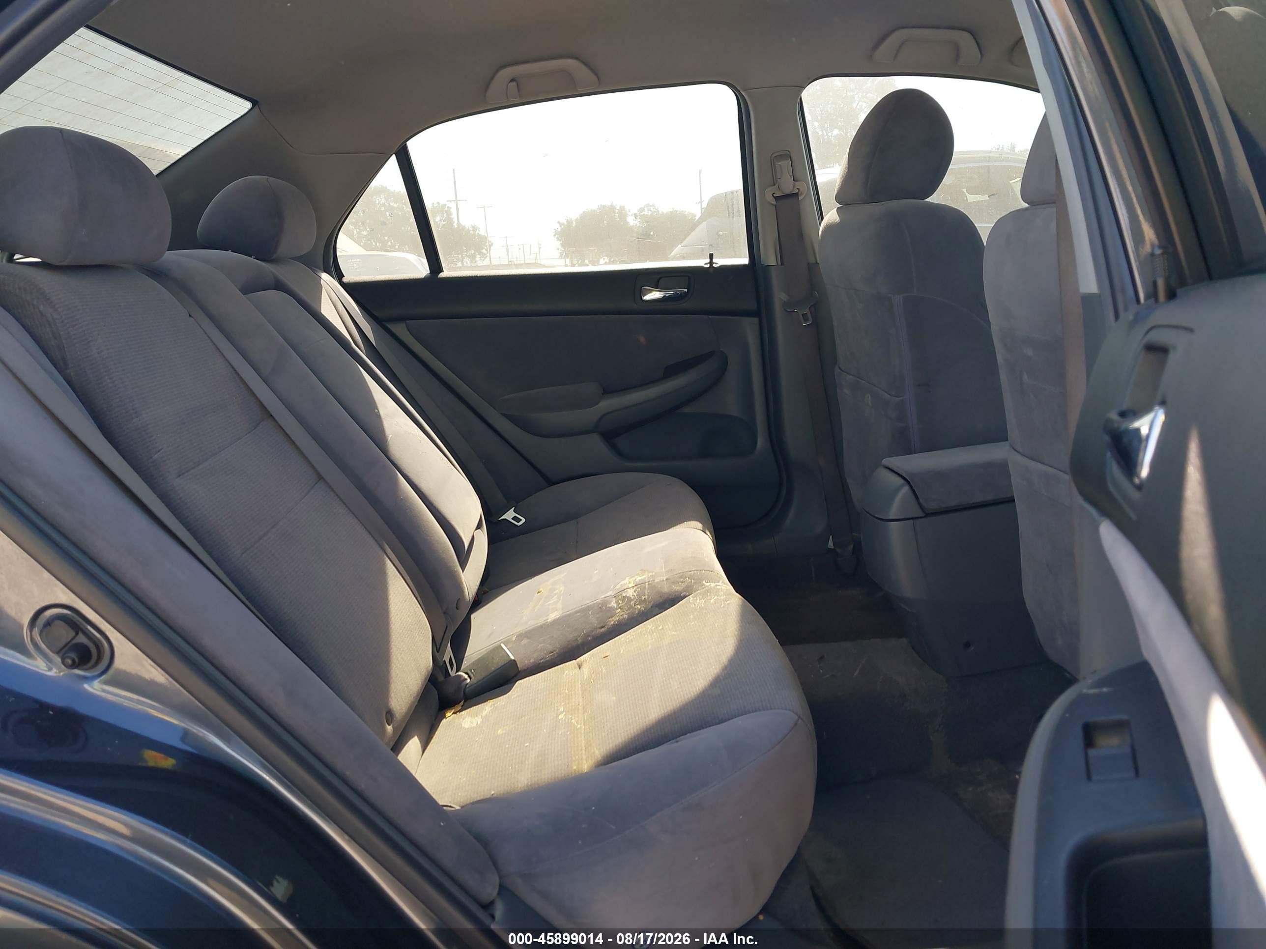 2003 Honda Accord 2.4 Lx Gray vin: JHMCM56373C084478