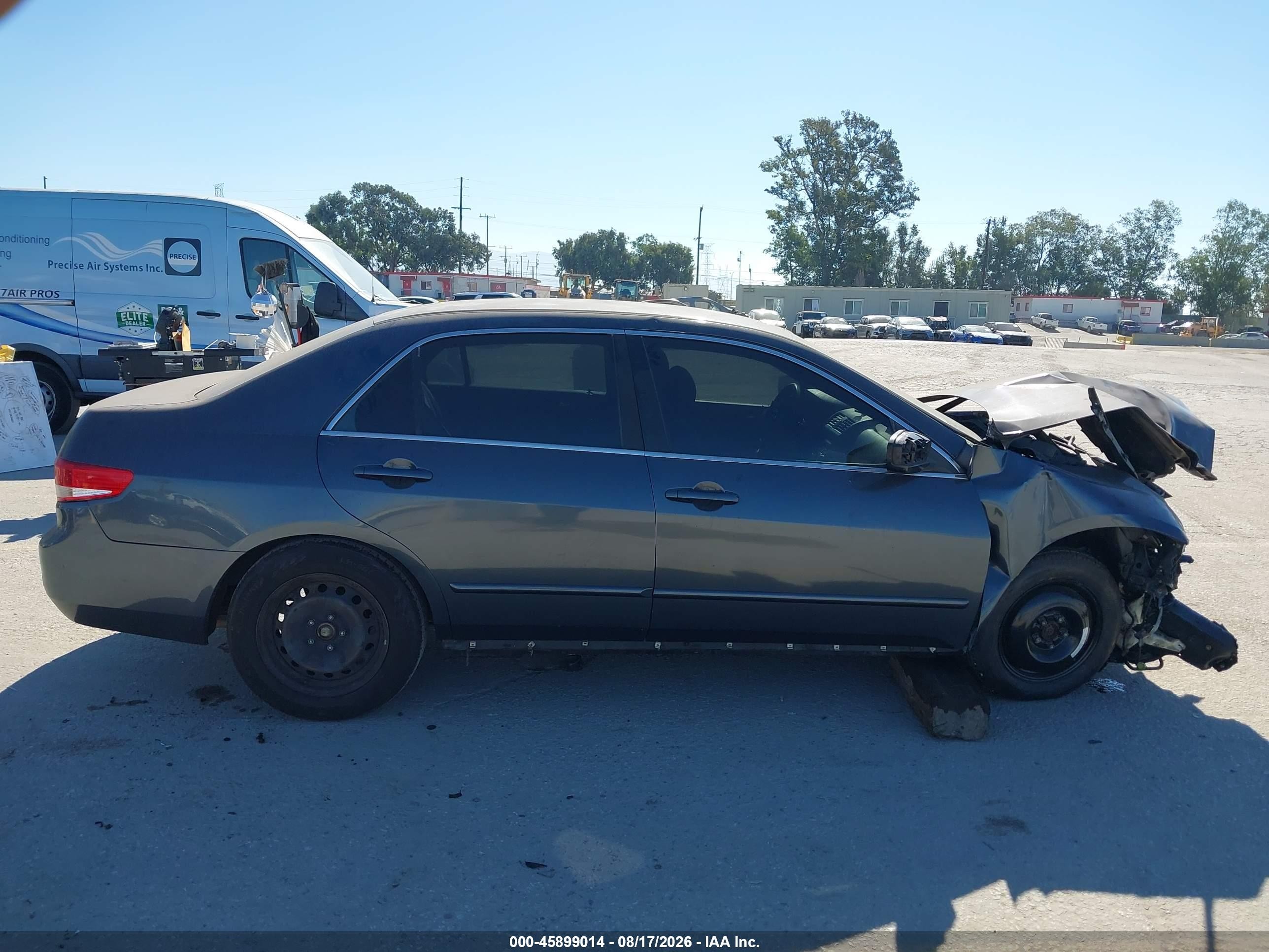 2003 Honda Accord 2.4 Lx Gray vin: JHMCM56373C084478