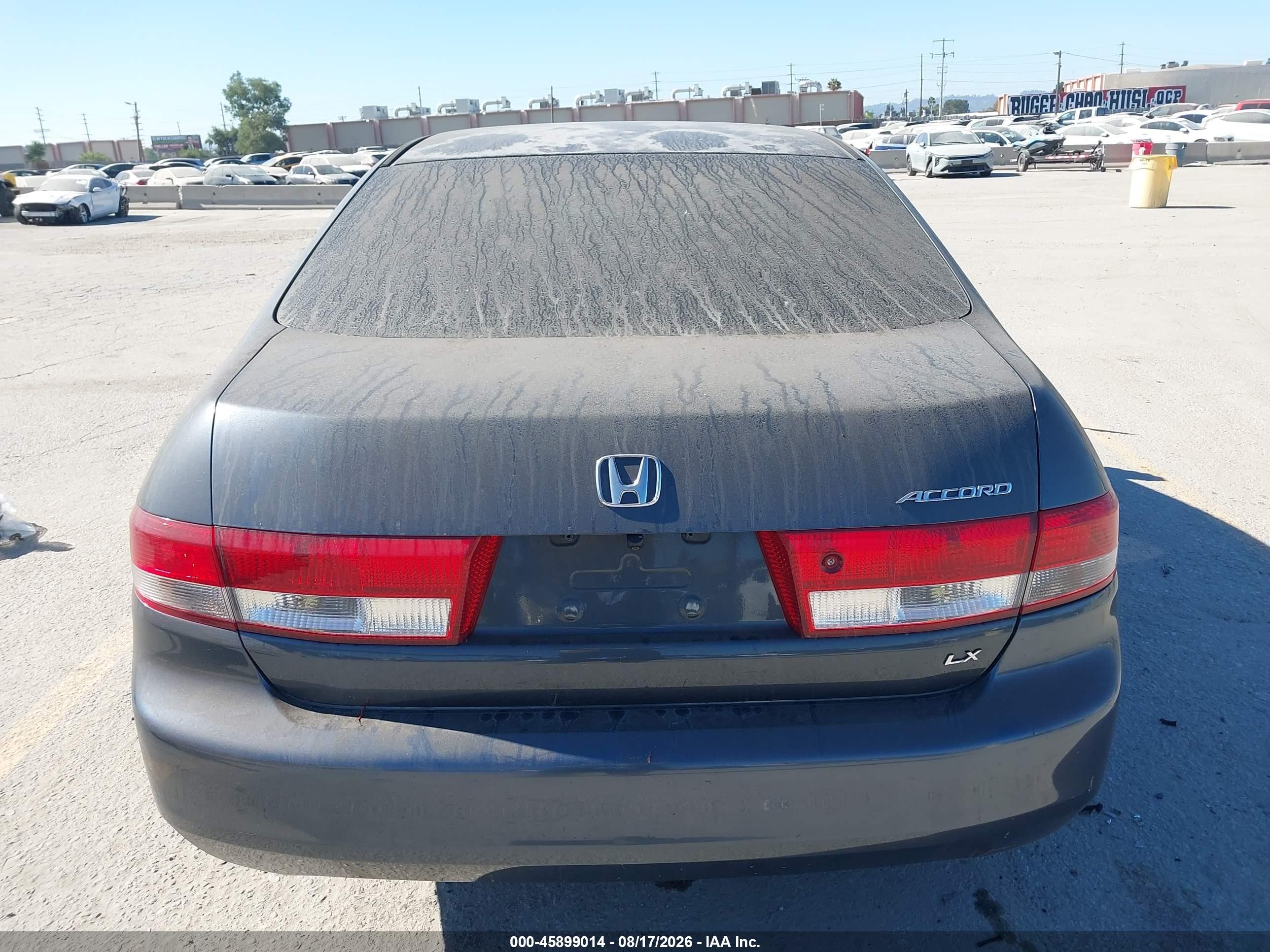2003 Honda Accord 2.4 Lx Gray vin: JHMCM56373C084478