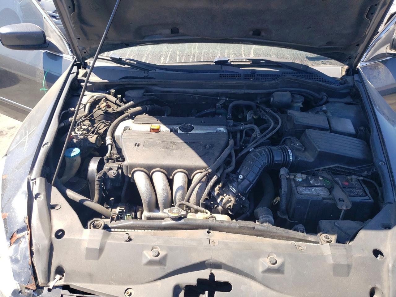2004 Honda Accord Lx Blue vin: JHMCM56374C012102