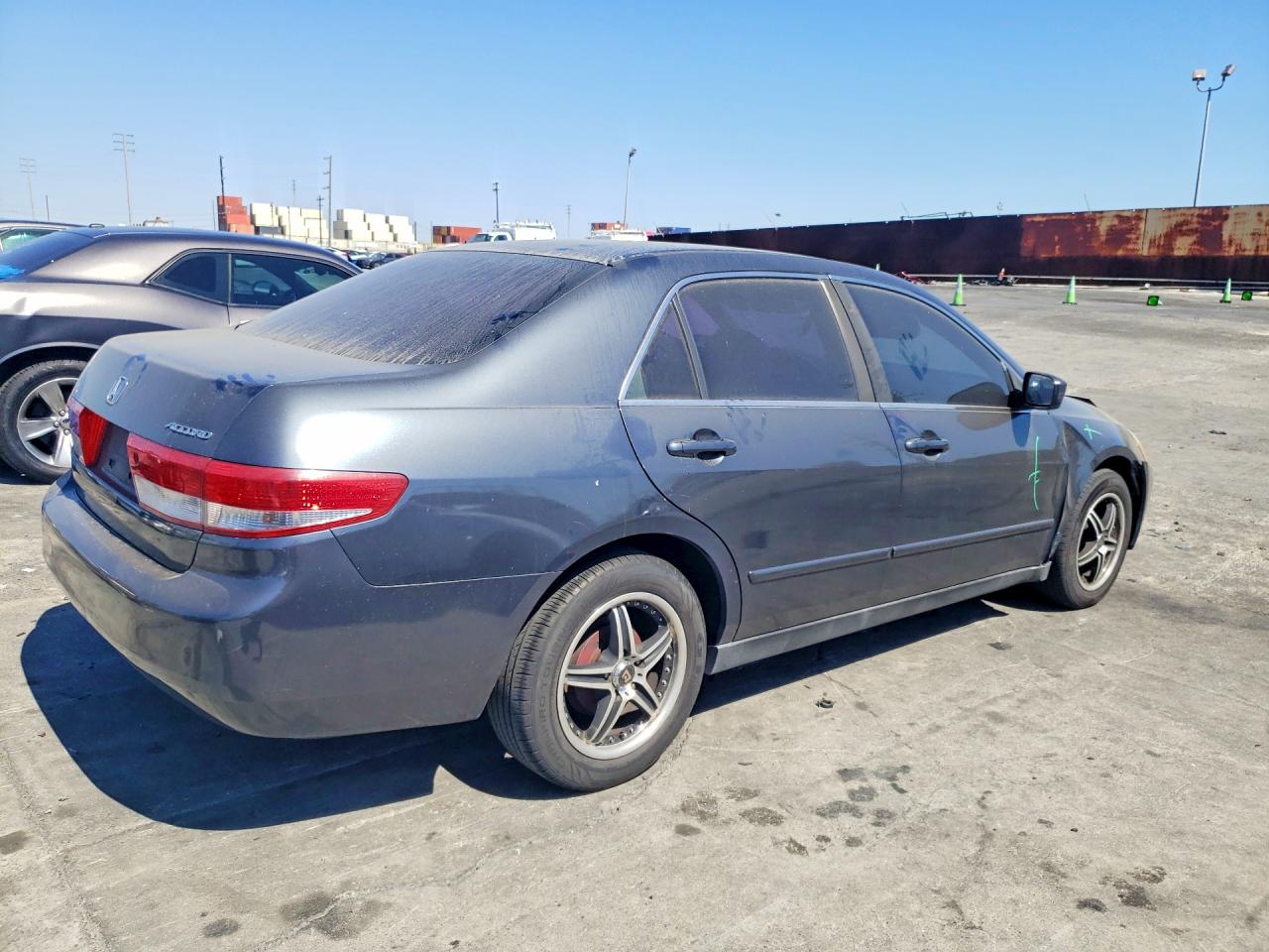 2004 Honda Accord Lx Blue vin: JHMCM56374C012102