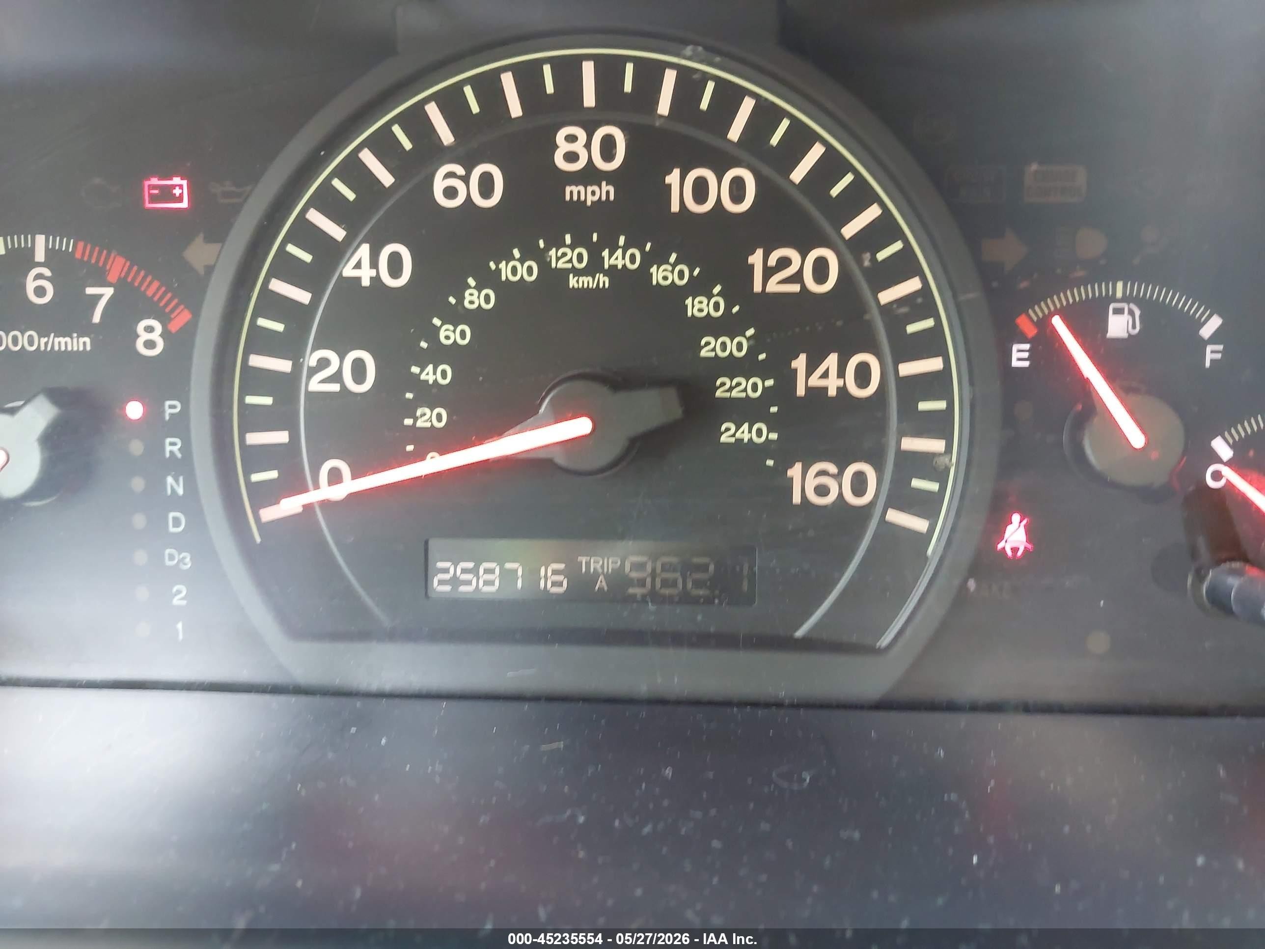 2004 Honda Accord 2.4 Lx Gray vin: JHMCM56374C026128