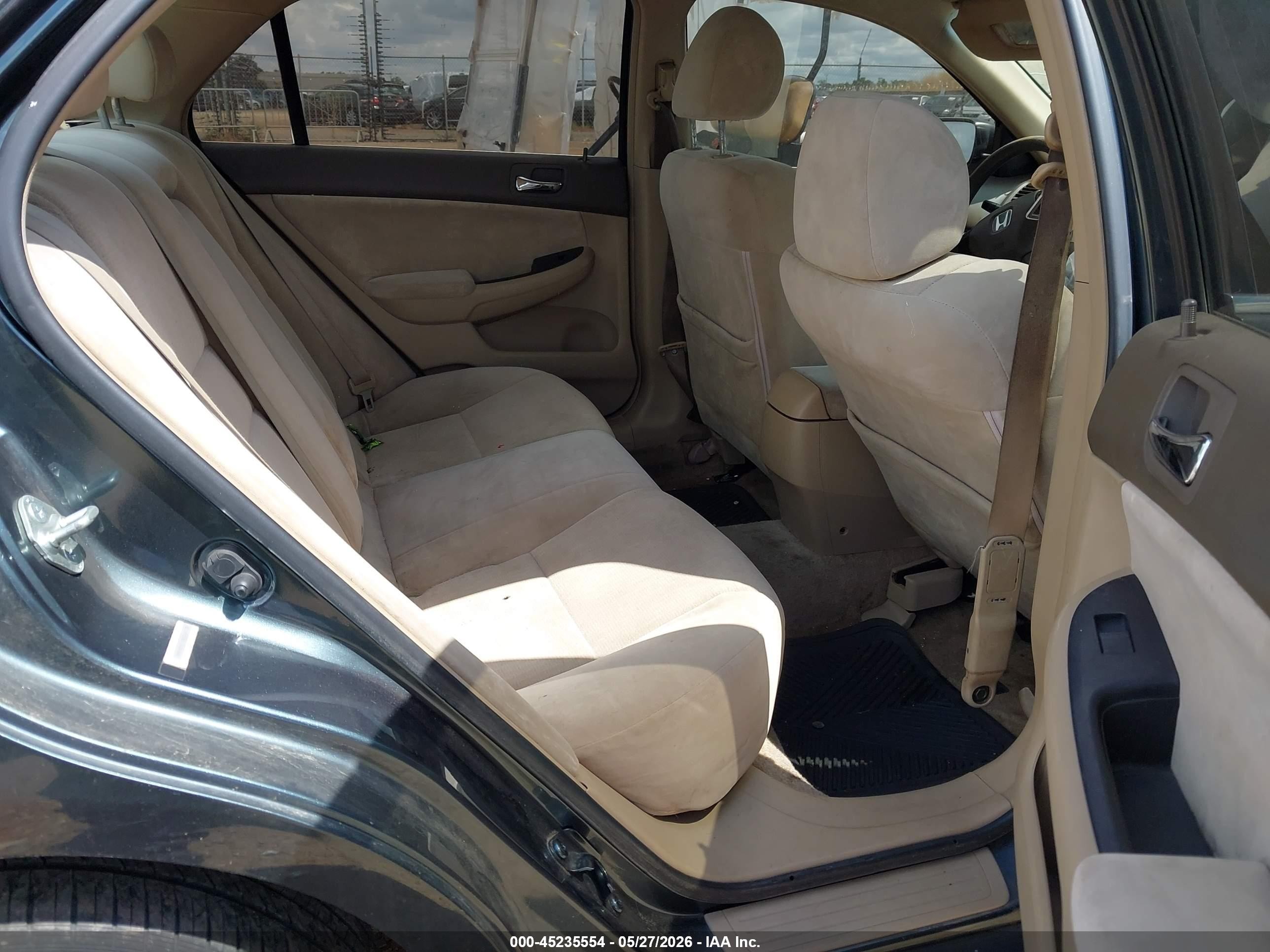 2004 Honda Accord 2.4 Lx Gray vin: JHMCM56374C026128