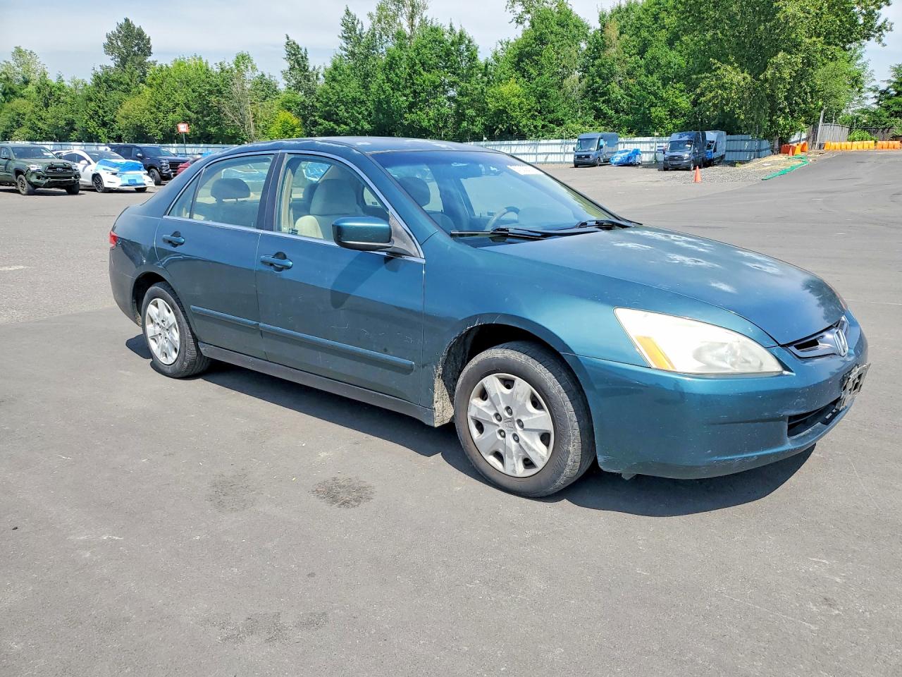 2003 Honda Accord Lx Teal vin: JHMCM56383C011135