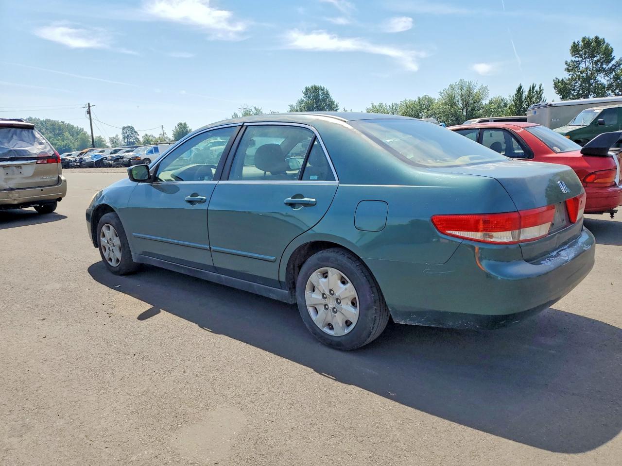 2003 Honda Accord Lx Teal vin: JHMCM56383C011135