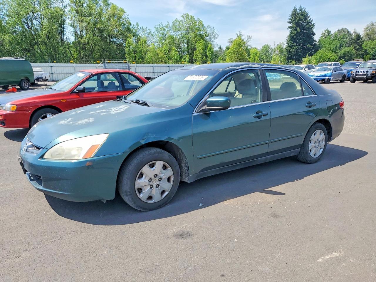 2003 Honda Accord Lx Teal vin: JHMCM56383C011135