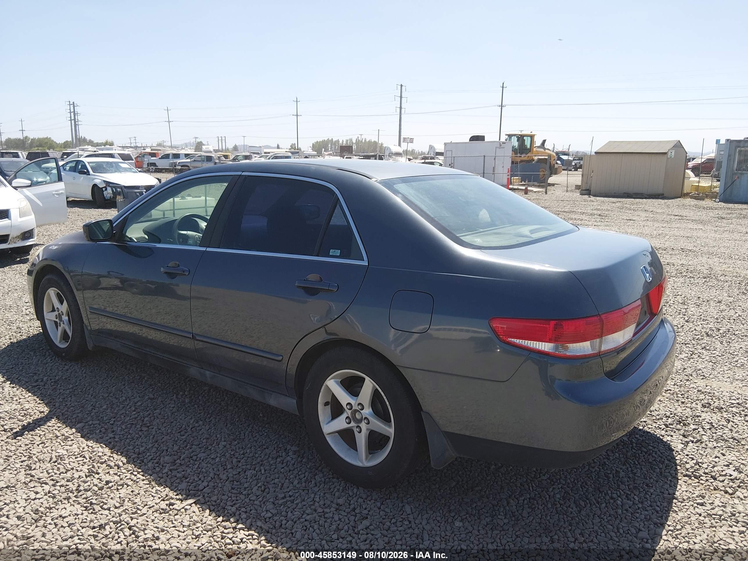 2004 Honda Accord 2.4 Lx Gray vin: JHMCM56384C006244