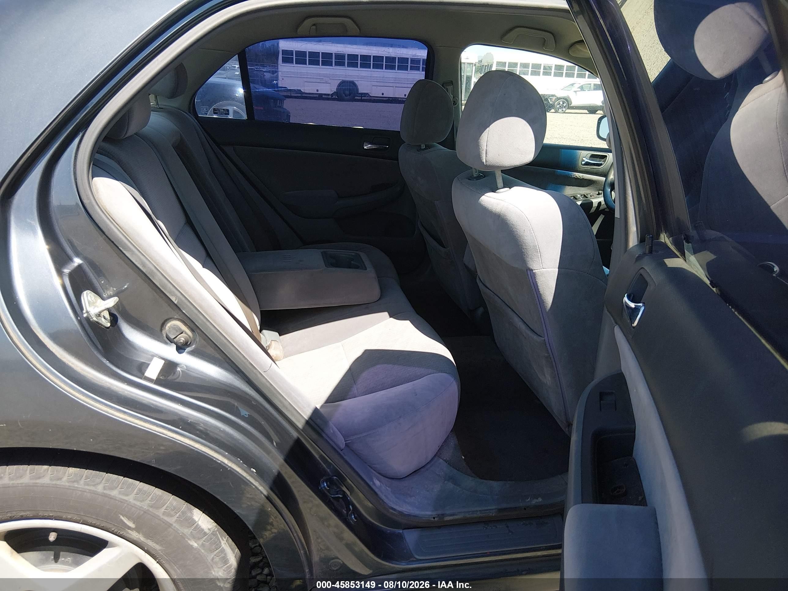 2004 Honda Accord 2.4 Lx Gray vin: JHMCM56384C006244