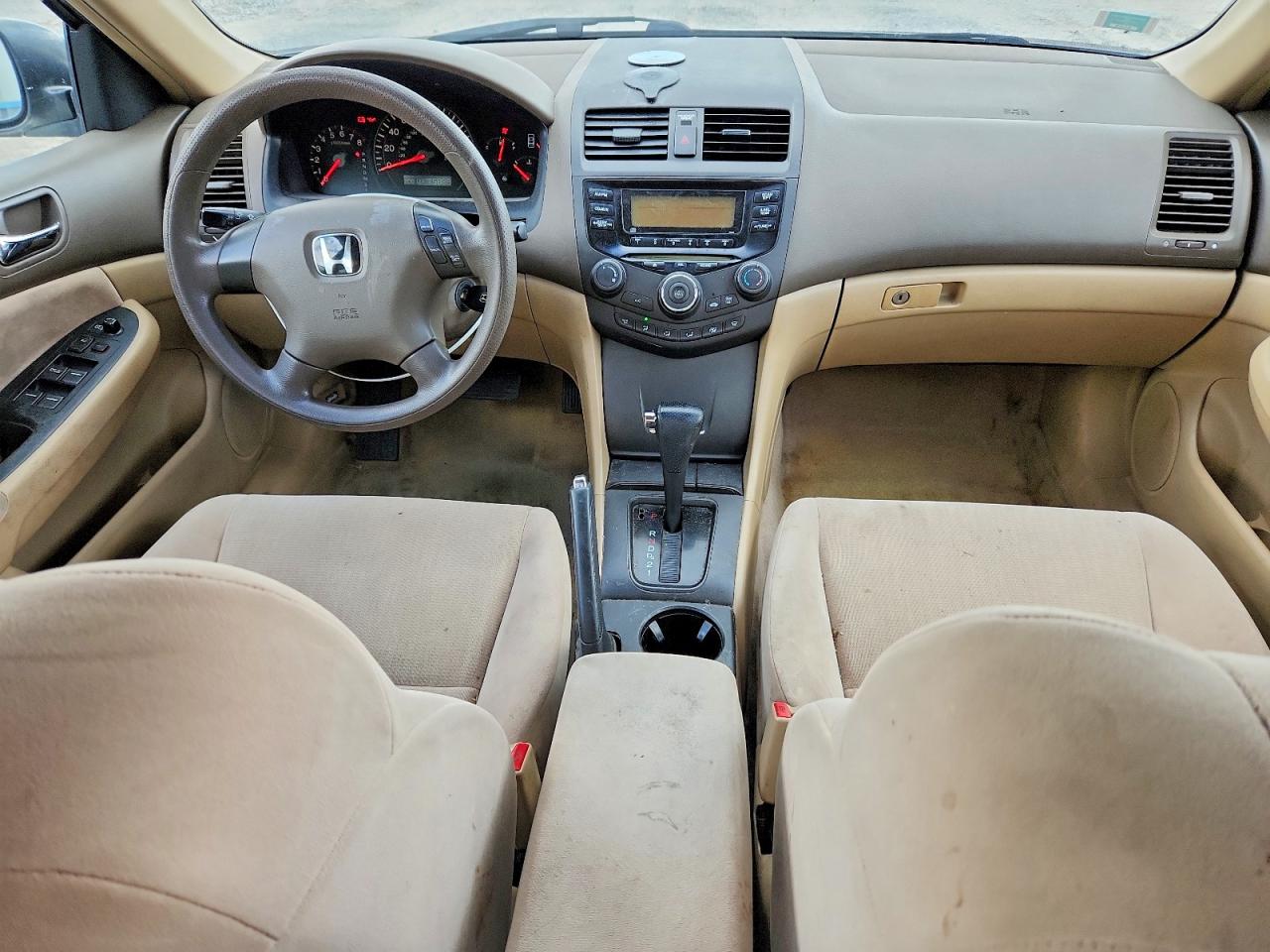 2004 Honda Accord Lx White vin: JHMCM56384C036375