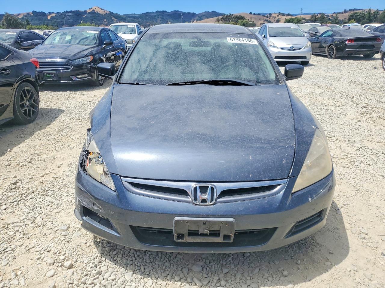 2007 Honda Accord Se Gray vin: JHMCM56387C006958
