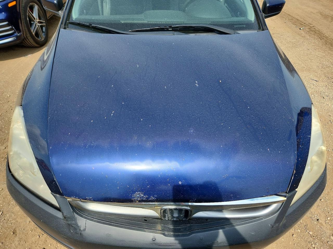 2007 Honda Accord Se Blue vin: JHMCM56387C015451