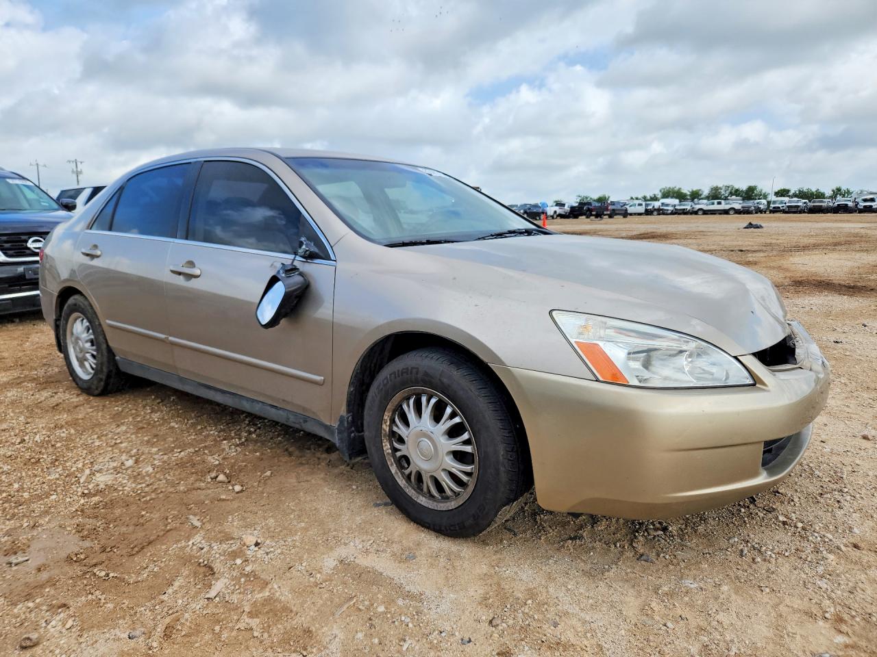 2003 Honda Accord Lx Бежевый vin: JHMCM56393C020541