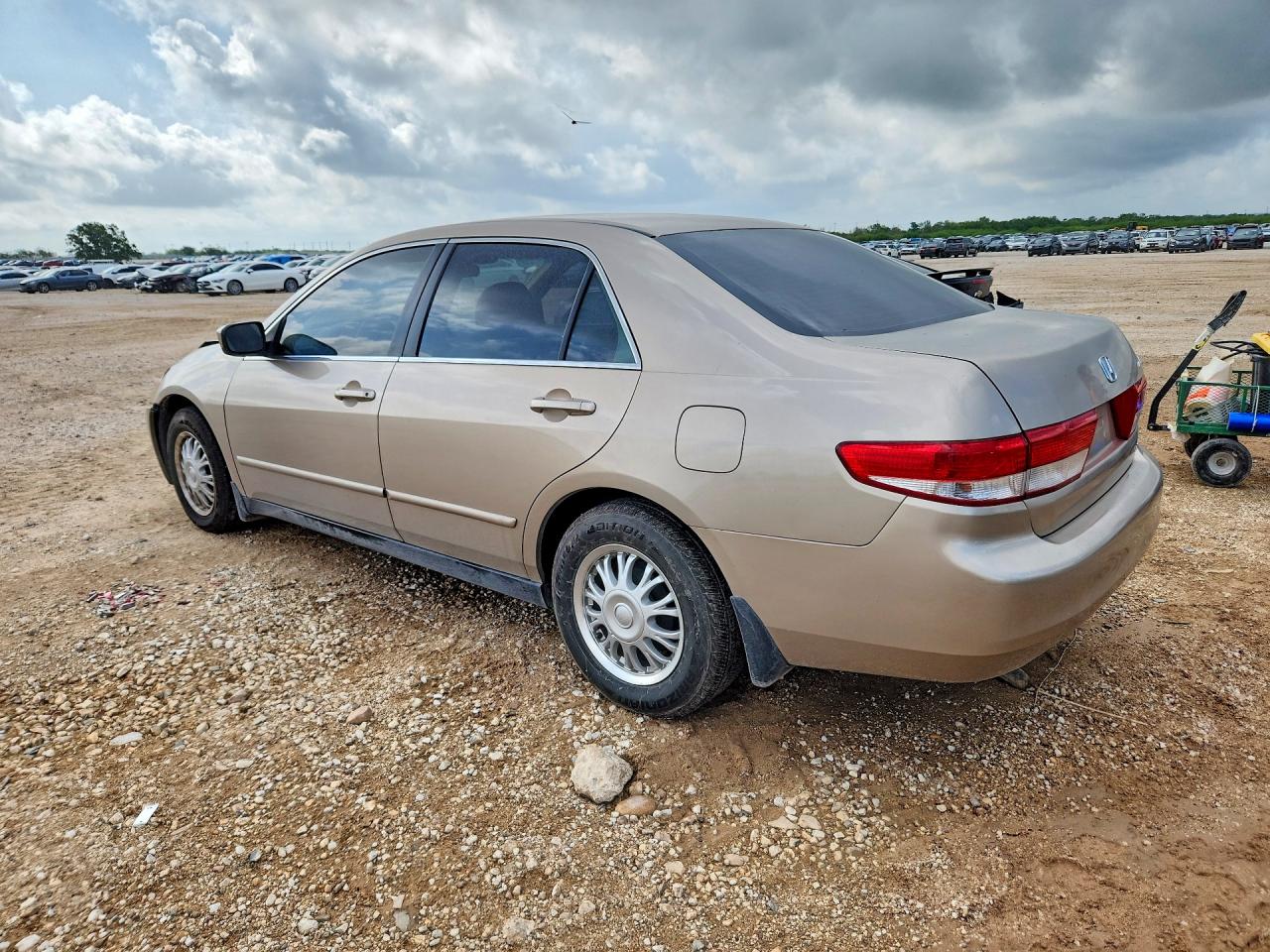 2003 Honda Accord Lx Бежевый vin: JHMCM56393C020541