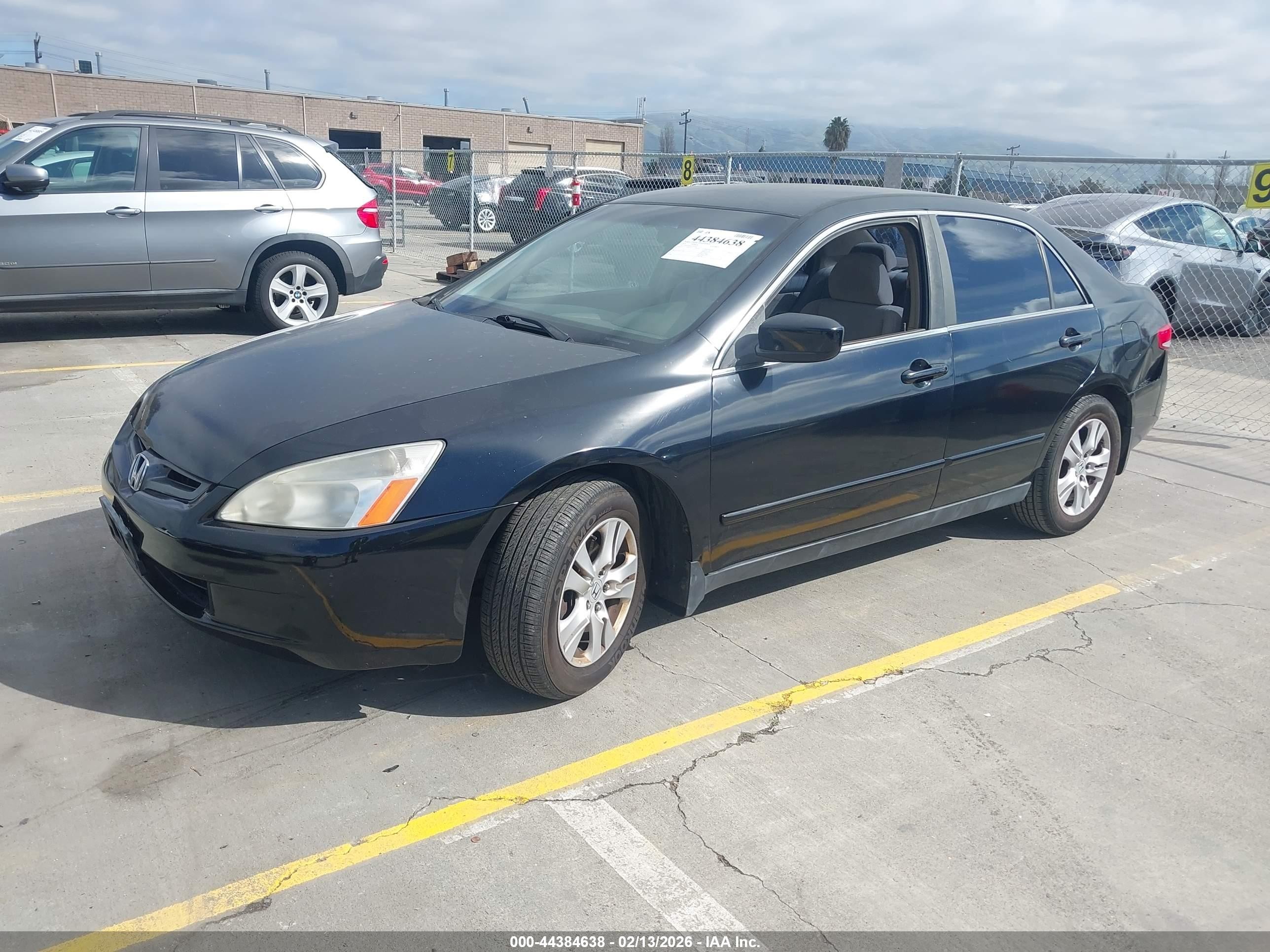 2003 Honda Accord 2.4 Lx Black vin: JHMCM56393C062093
