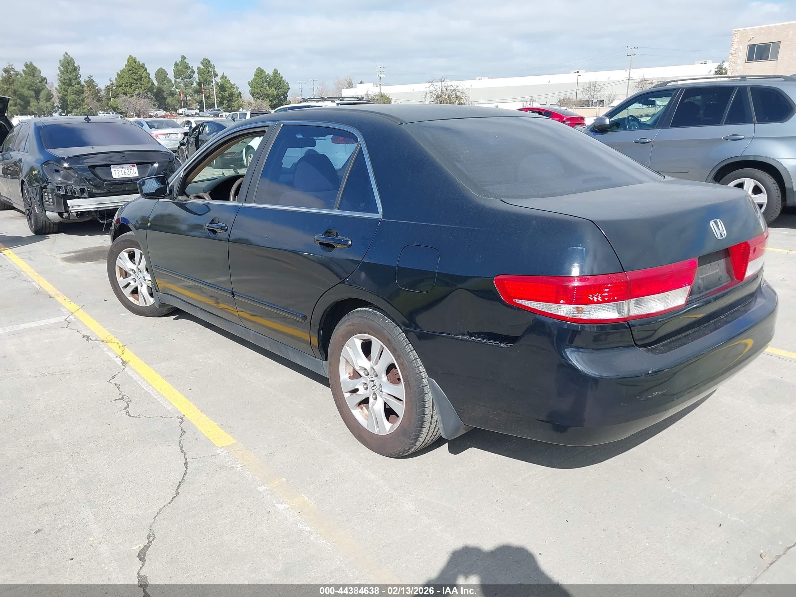 2003 Honda Accord 2.4 Lx Black vin: JHMCM56393C062093