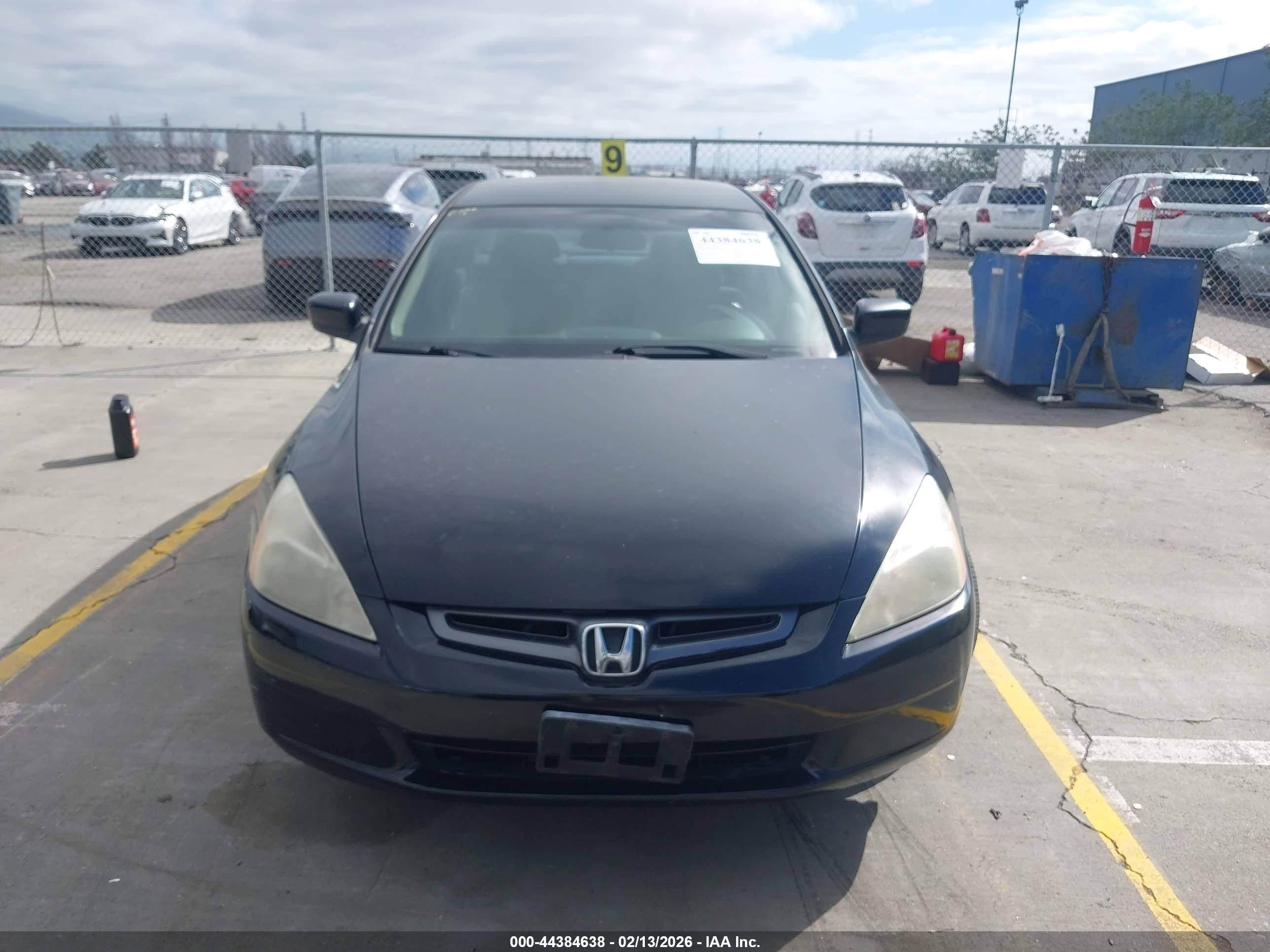2003 Honda Accord 2.4 Lx Black vin: JHMCM56393C062093