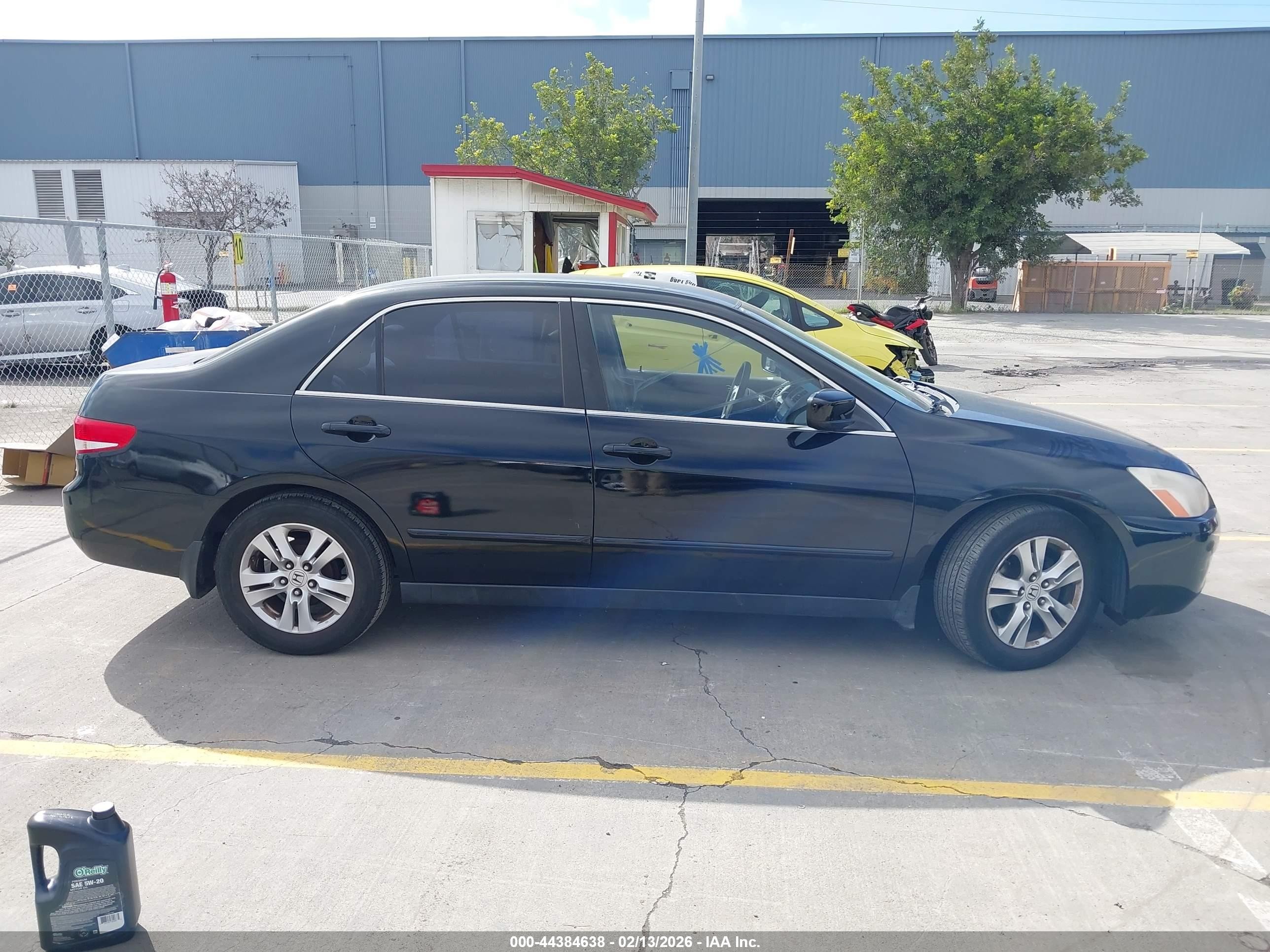 2003 Honda Accord 2.4 Lx Black vin: JHMCM56393C062093