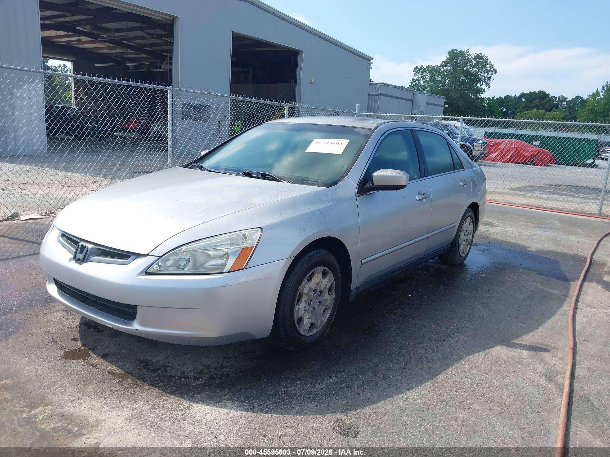 2004 Honda Accord 2.4 Lx Silver vin: JHMCM56394C000226