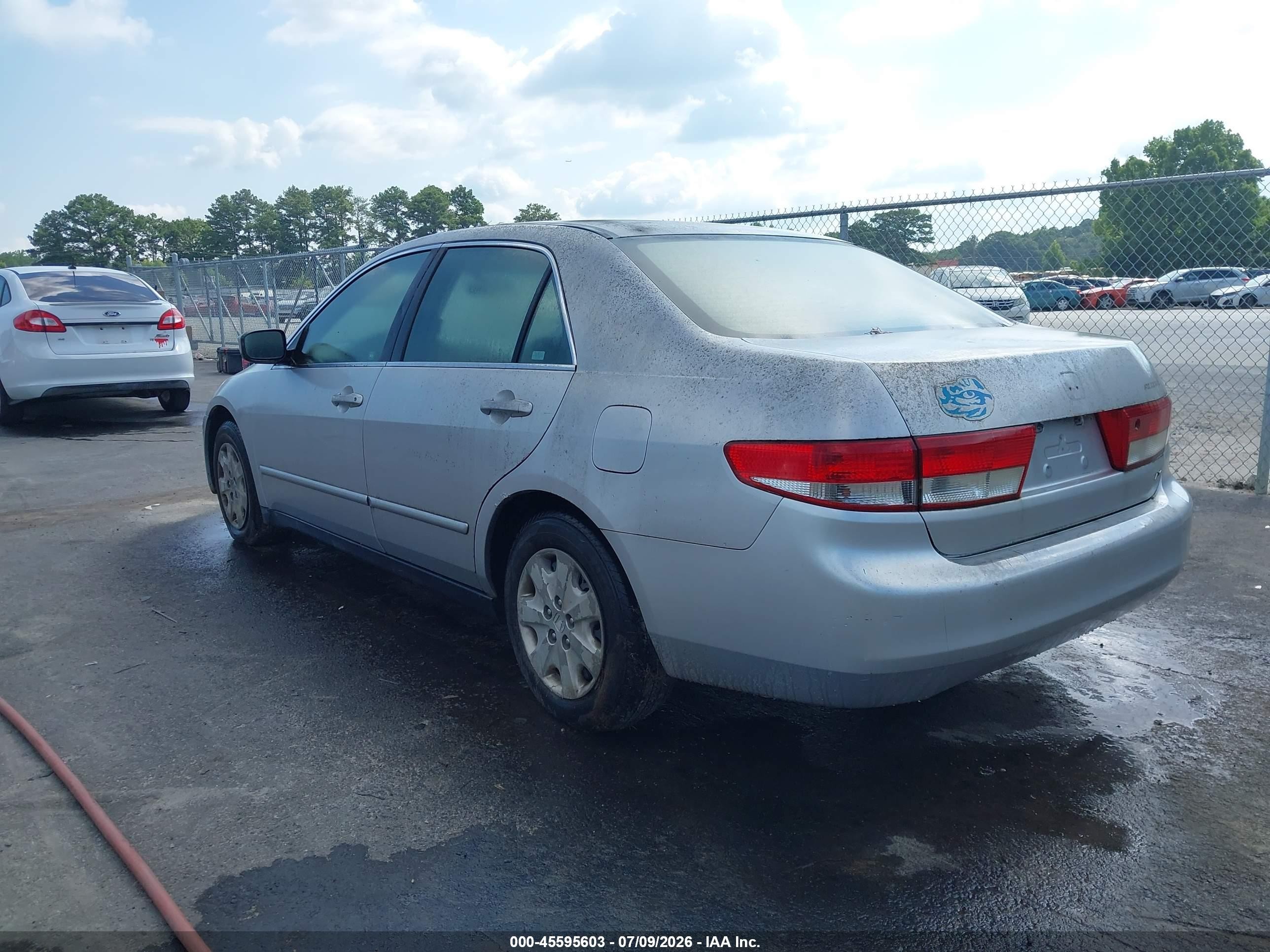 2004 Honda Accord 2.4 Lx Silver vin: JHMCM56394C000226